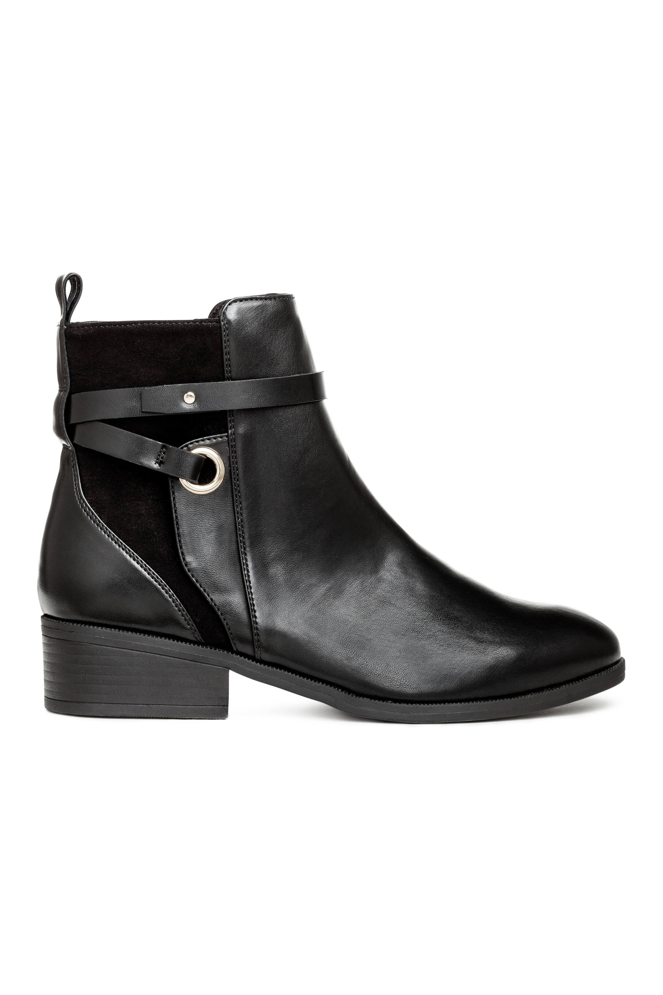 View larger image: Boots with straps - Black - Ladies | H&M GB 1