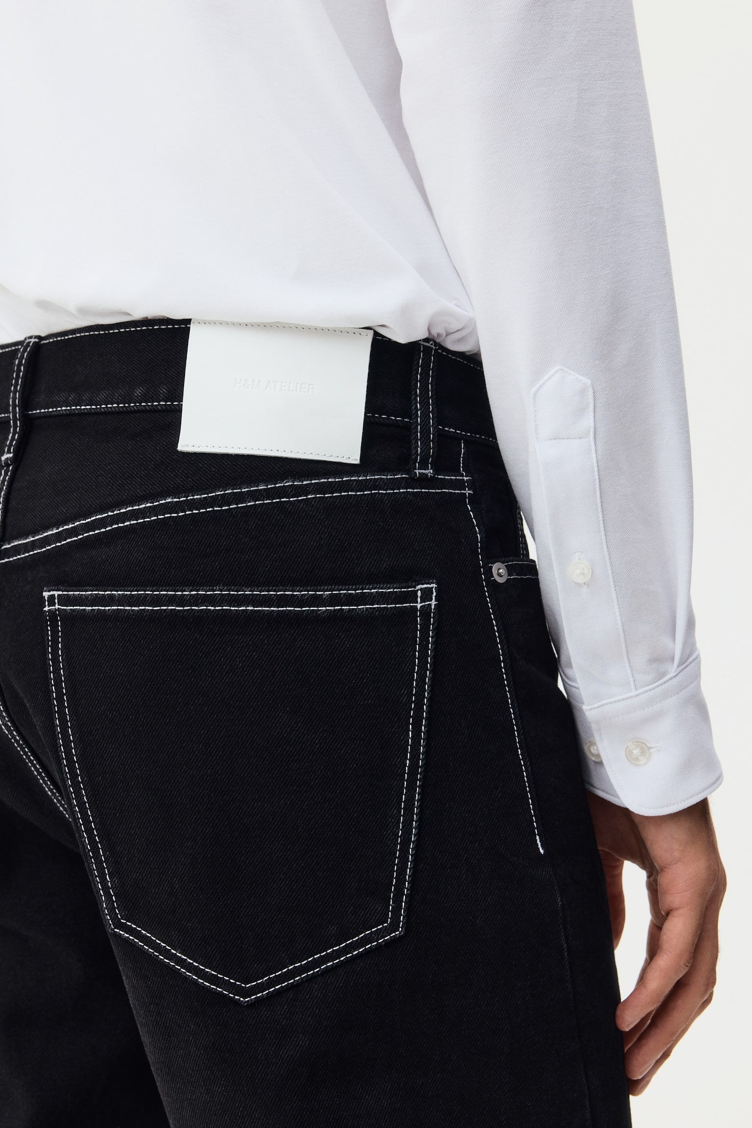 חולצה Slim Fit - לבן - 6