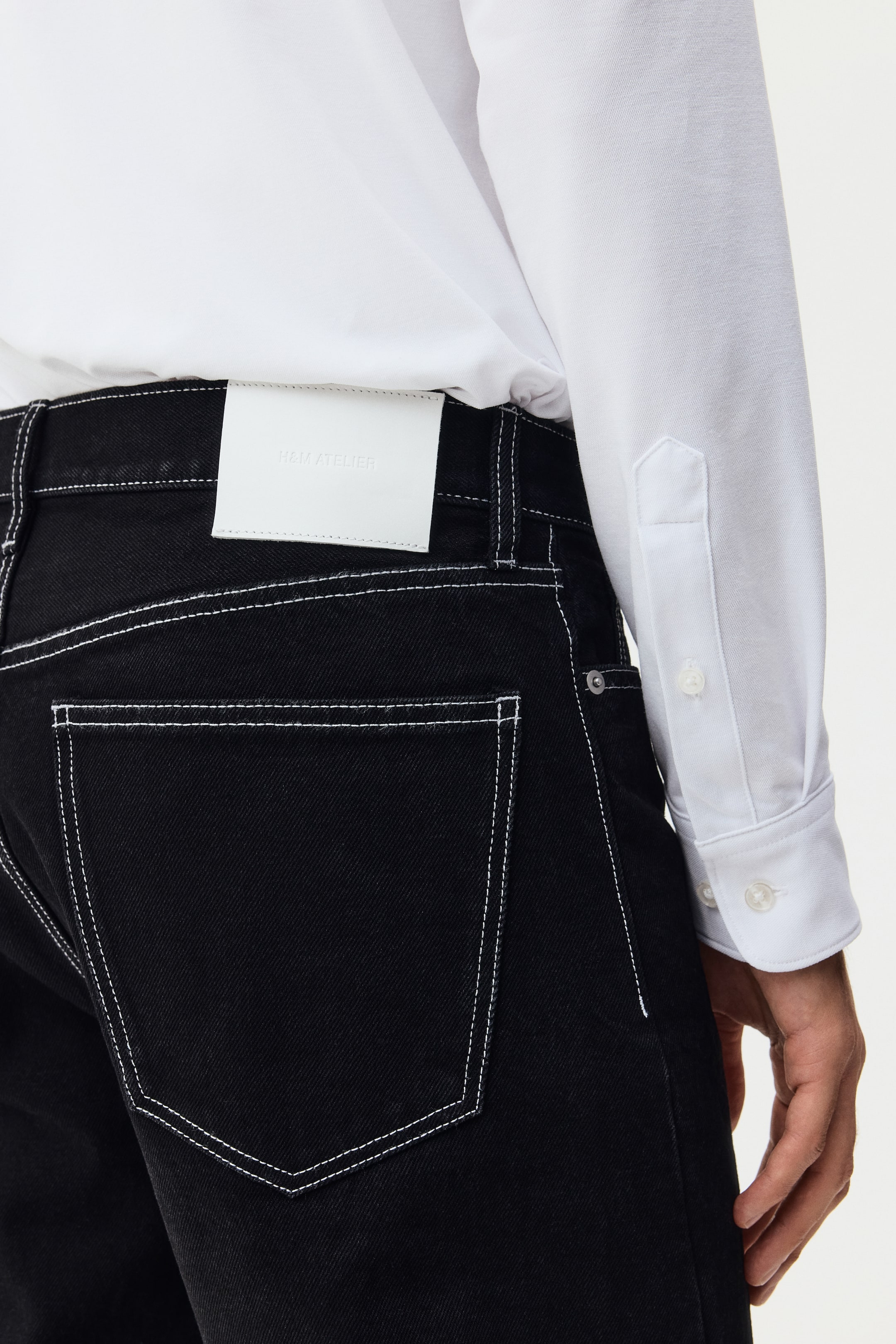 View larger image: Slim-Fit Shirt - White - Men | H&M CA 5