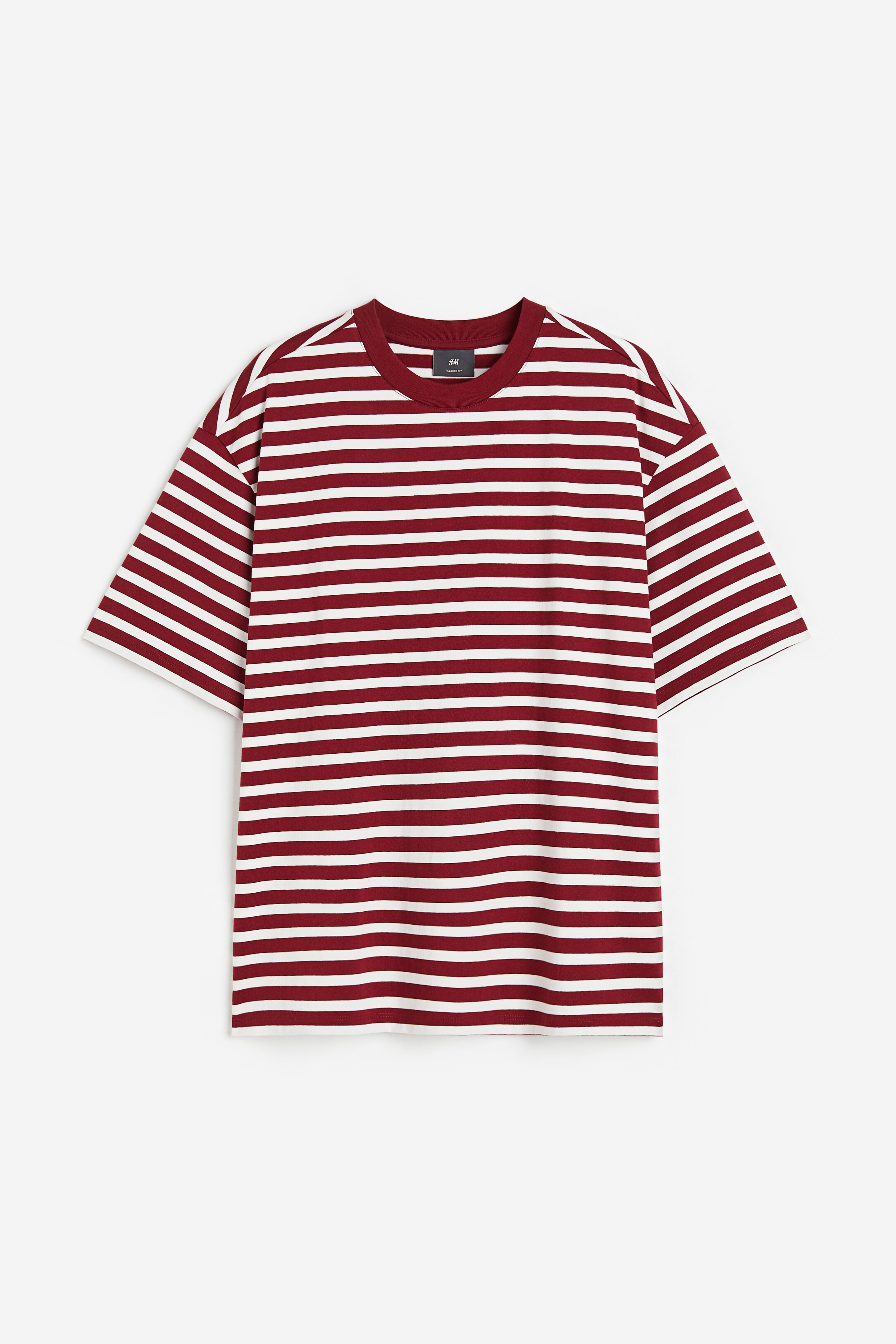 Mens red striped t shirt hotsell