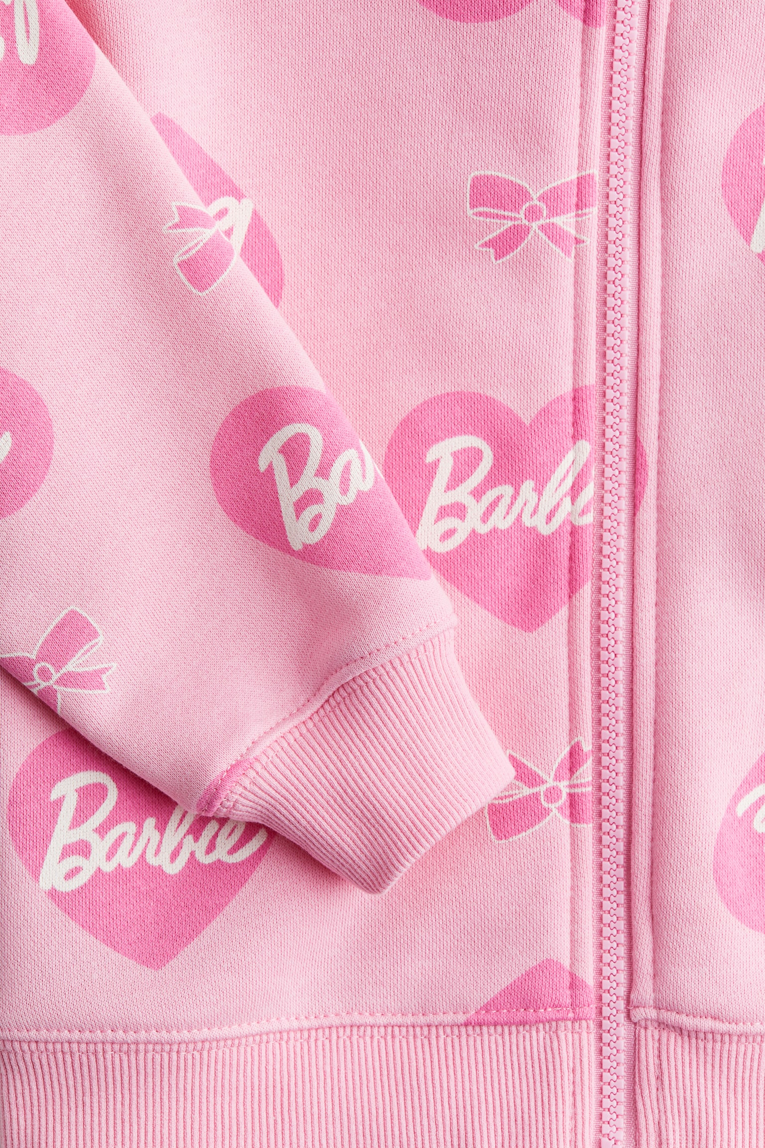 Printed hoodie - Light pink/Barbie - 2