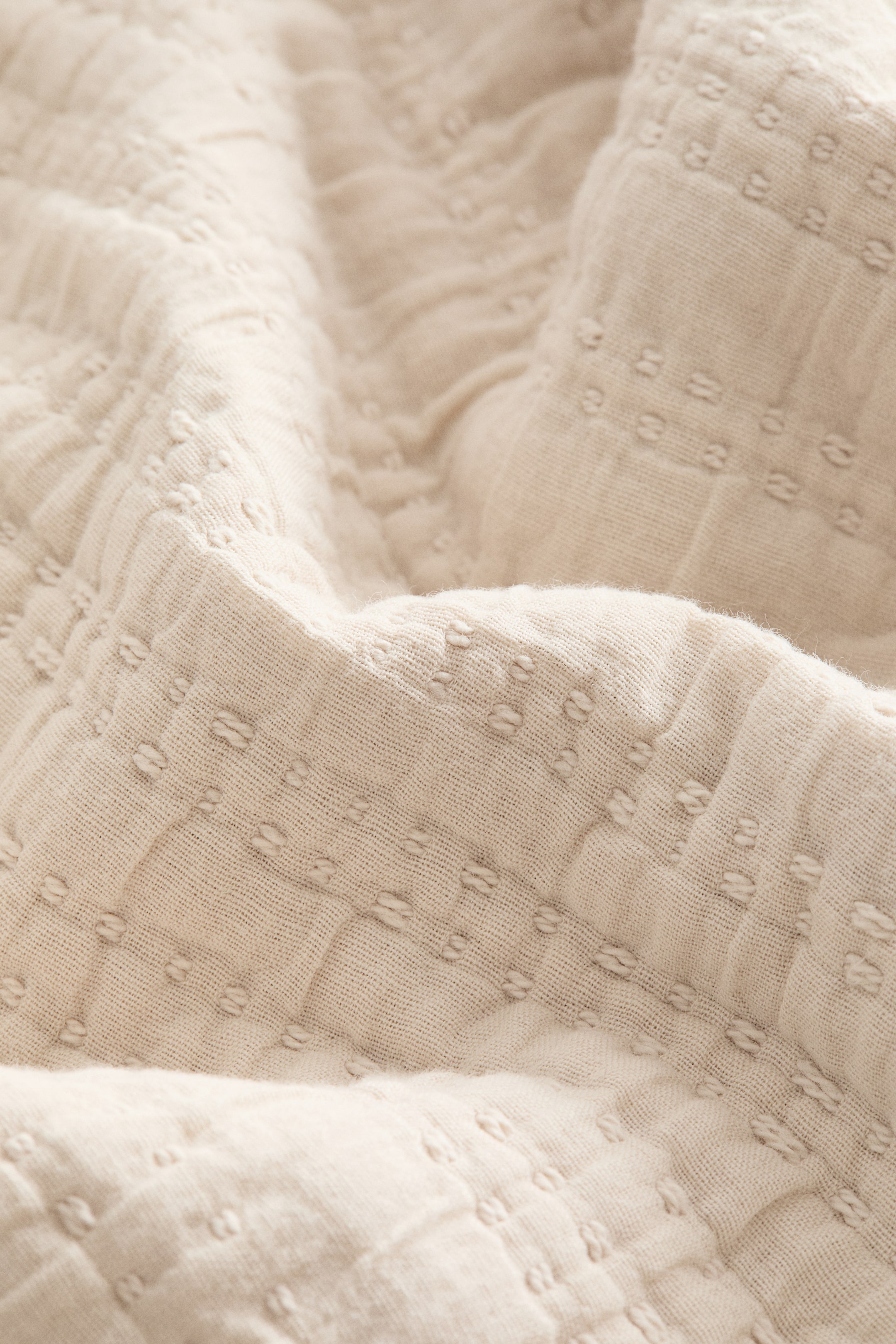 Quilted Cotton Cushion Cover