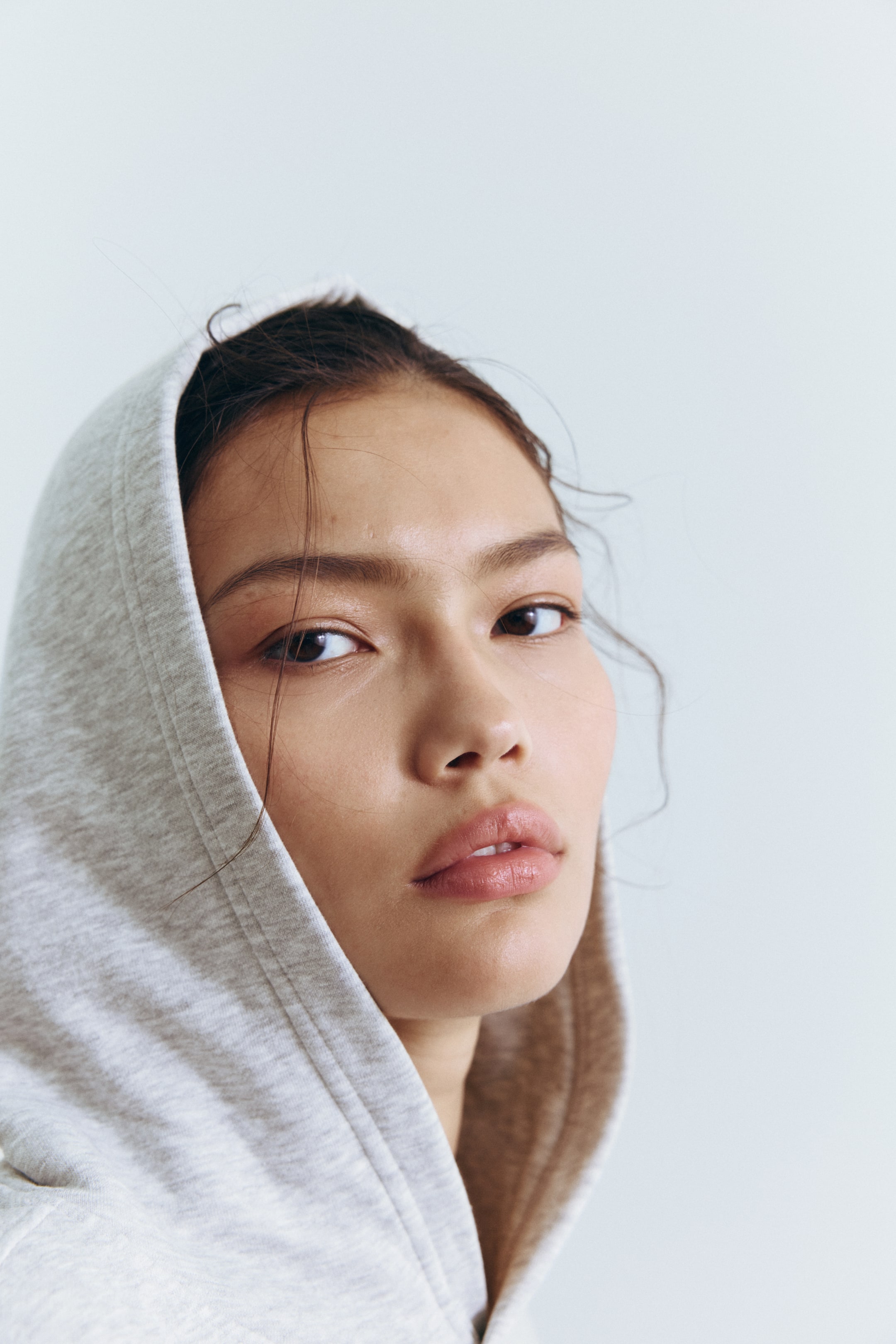 Größeres Bild anzeigen: Hoodie - Hellgraumeliert - Ladies | H&M AT 5