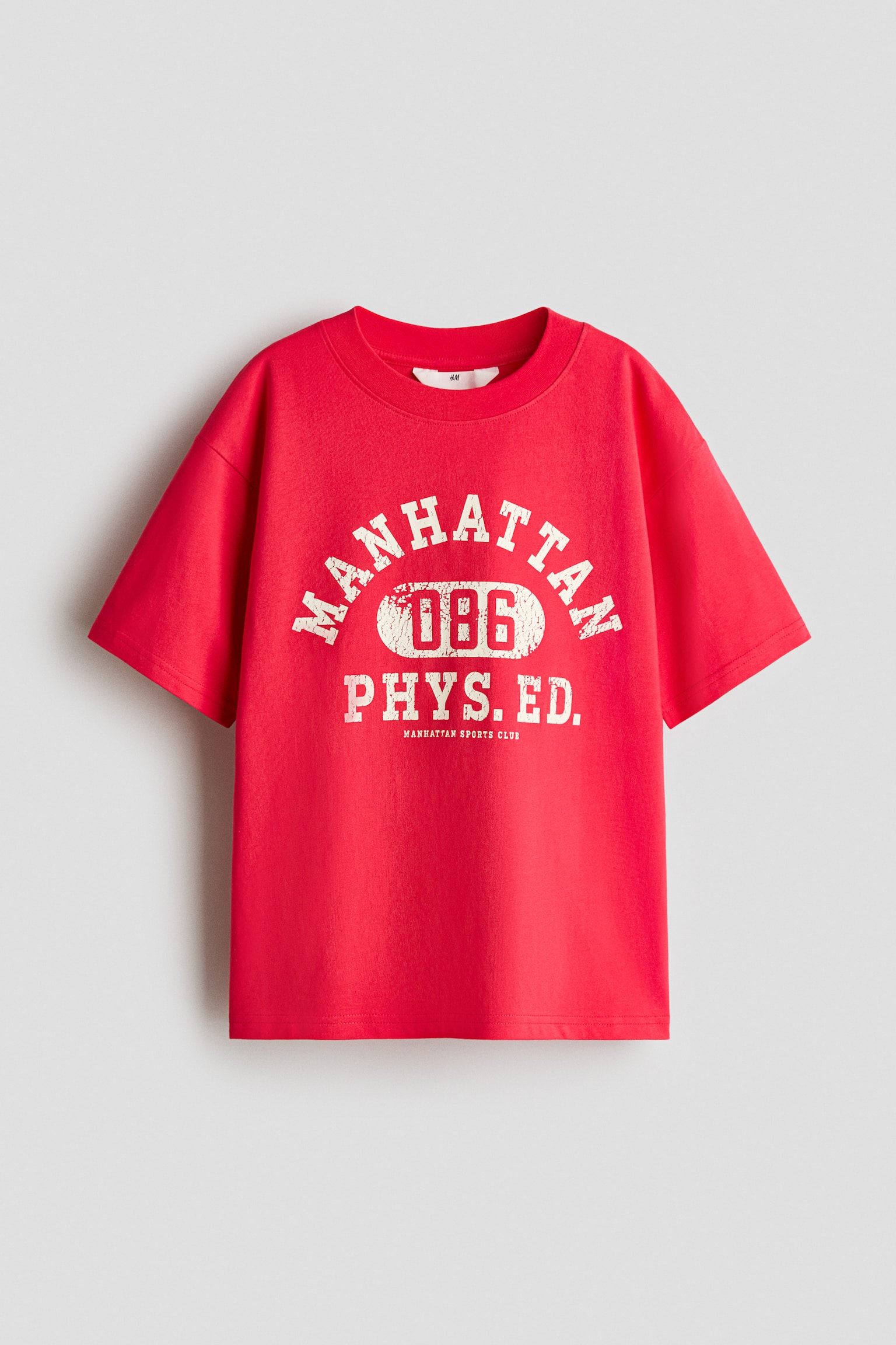 Loose-Fit Printed T-Shirt - Red/Manhattan/Dark gray/Non-Stop/Cream/Cali/White/State Champions 98/Cream/NYC/Steel blue/LA/Gray melange/San Diego/Dark red/95/White/NASA