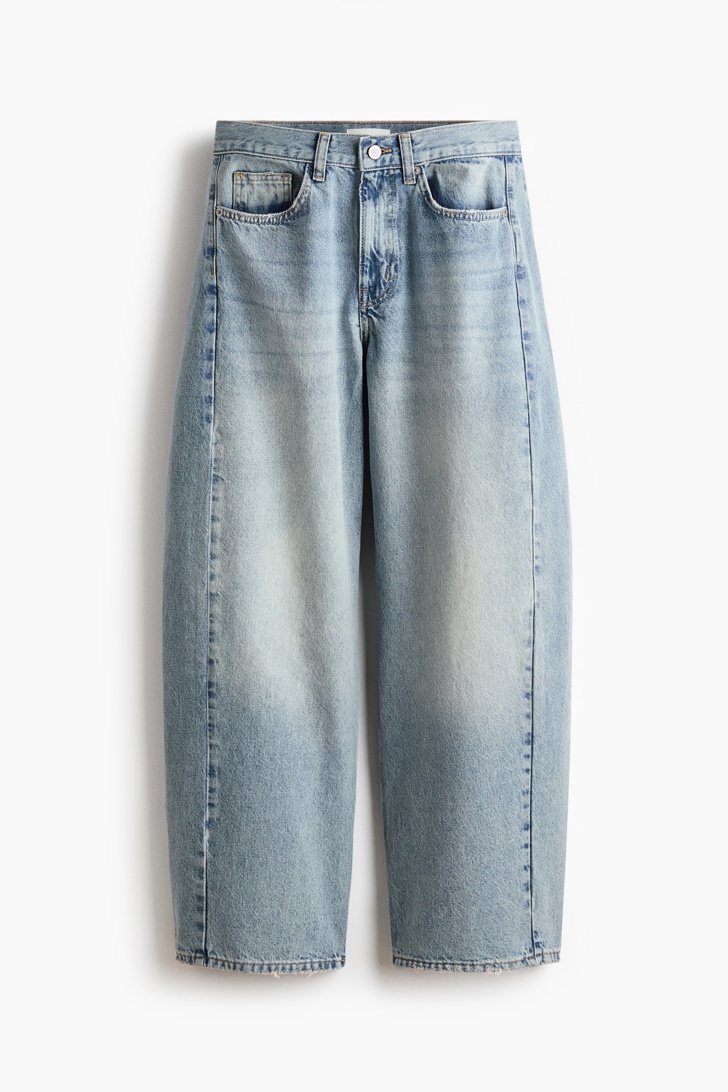 Barrel Regular Waist JeansModal