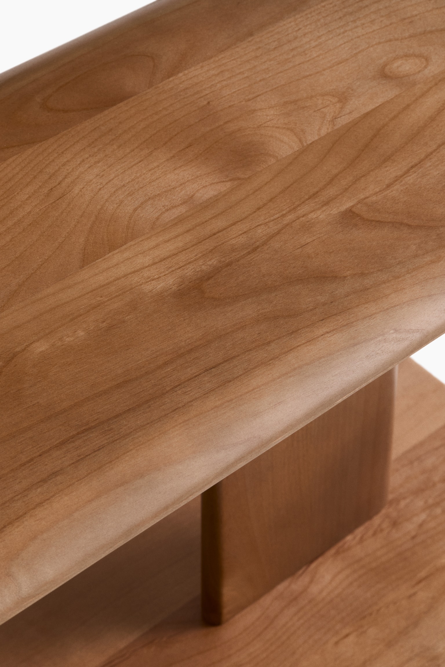 Drewniany regał - Jasnobrązowy/Brązowy - 3