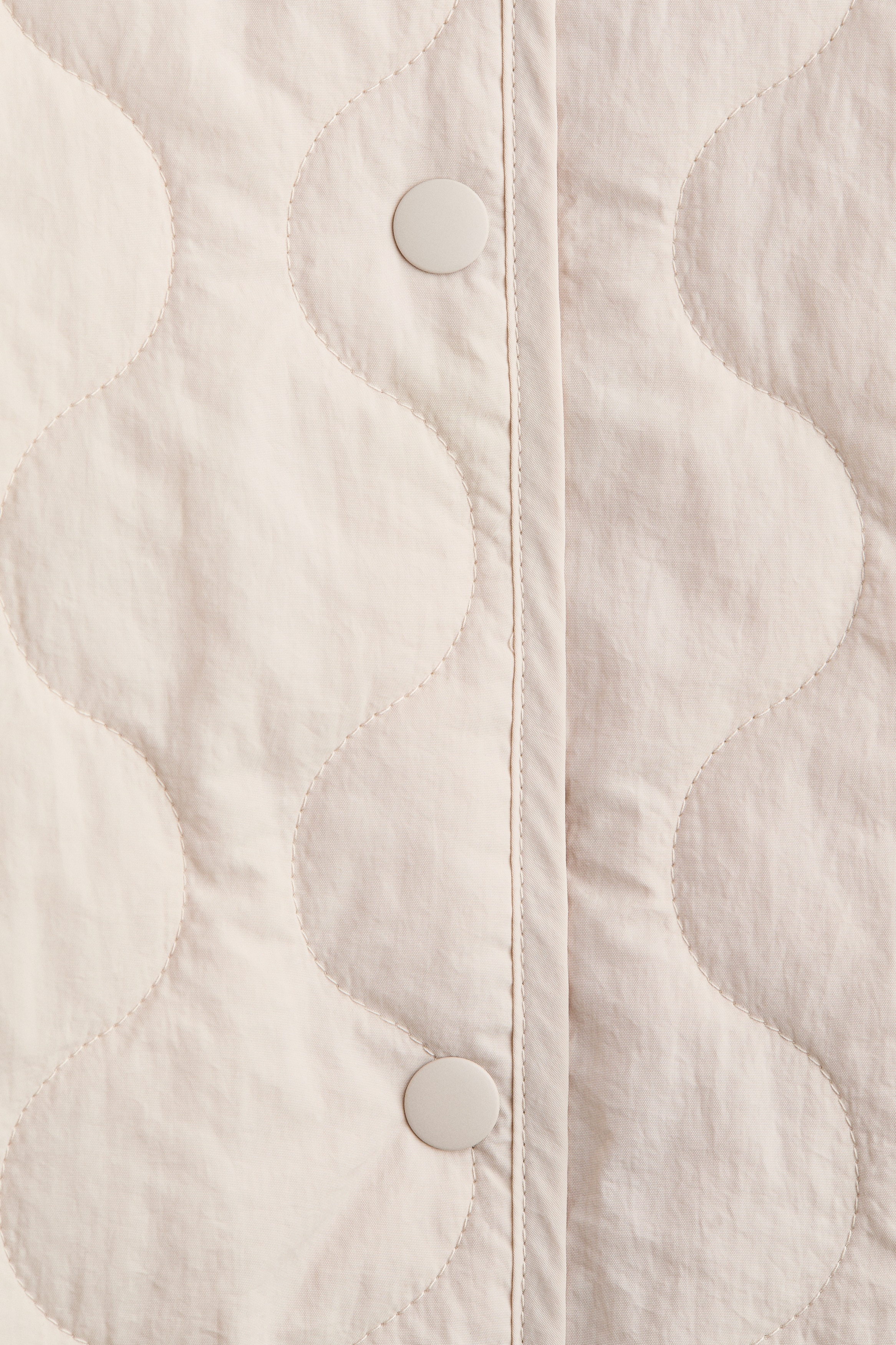 Quilted nylon jacket