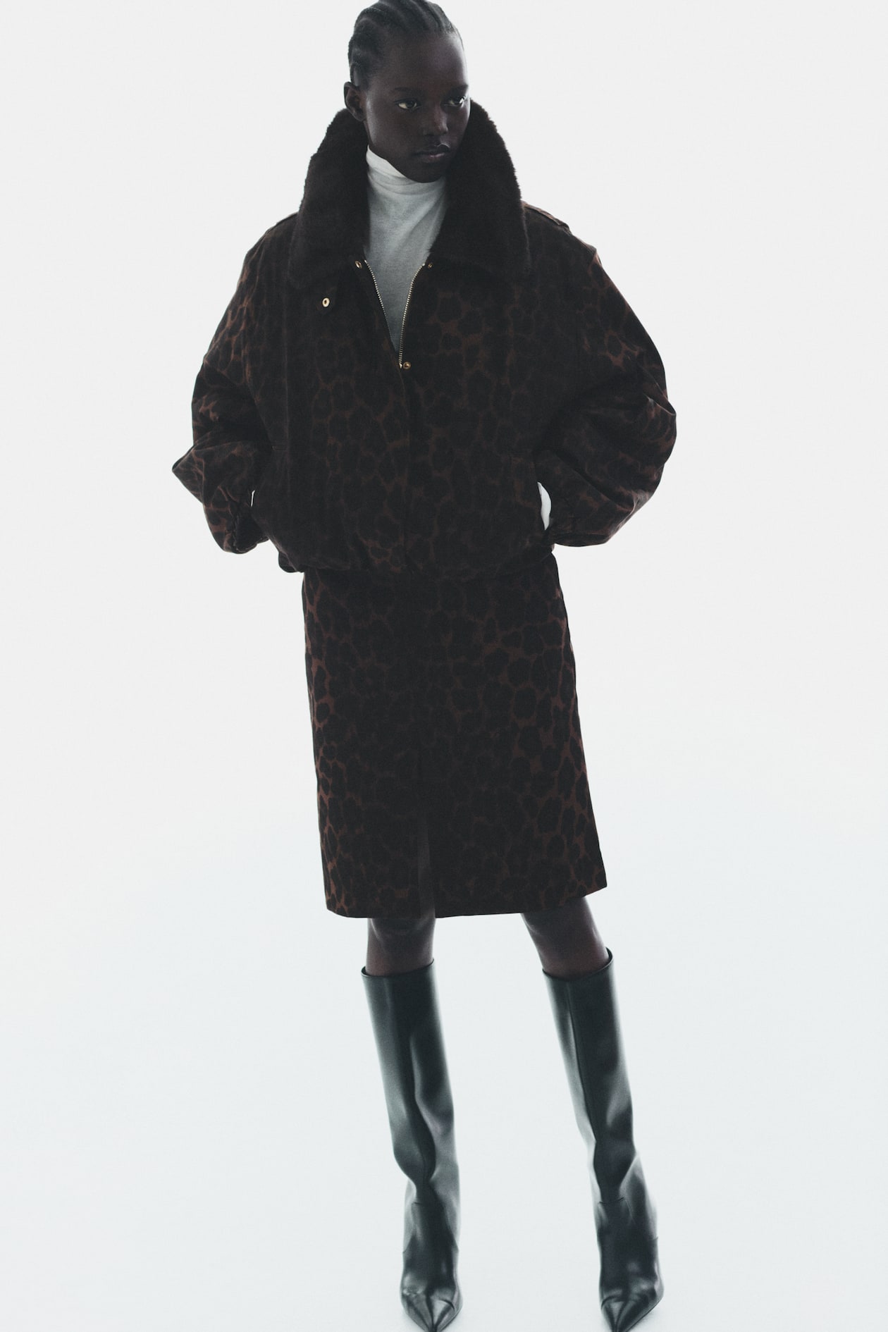 Padded Twill Jacket - image 2