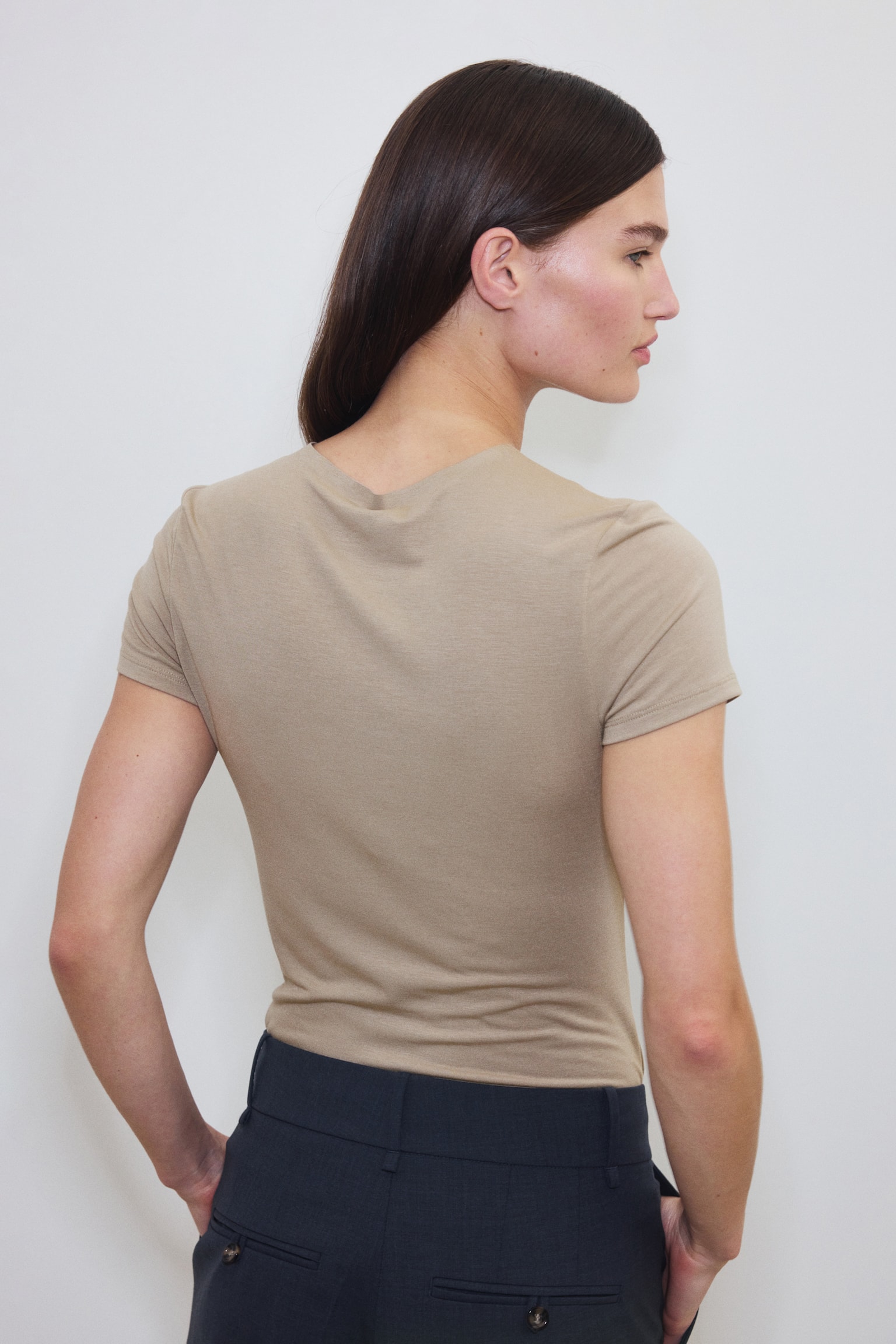 Playera Warming Slim Fit - Beige/Negro/Café oscuro/Blanco - 6