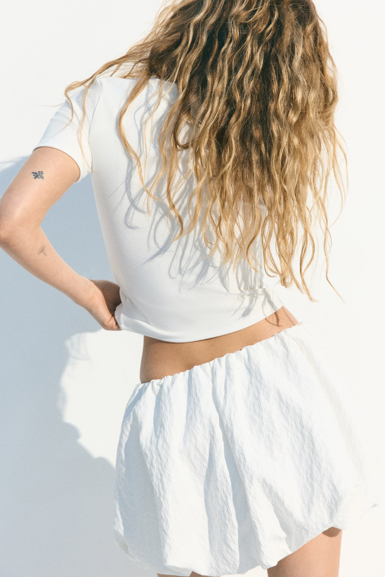Top with Eyelet Embroidered Detail - image 3