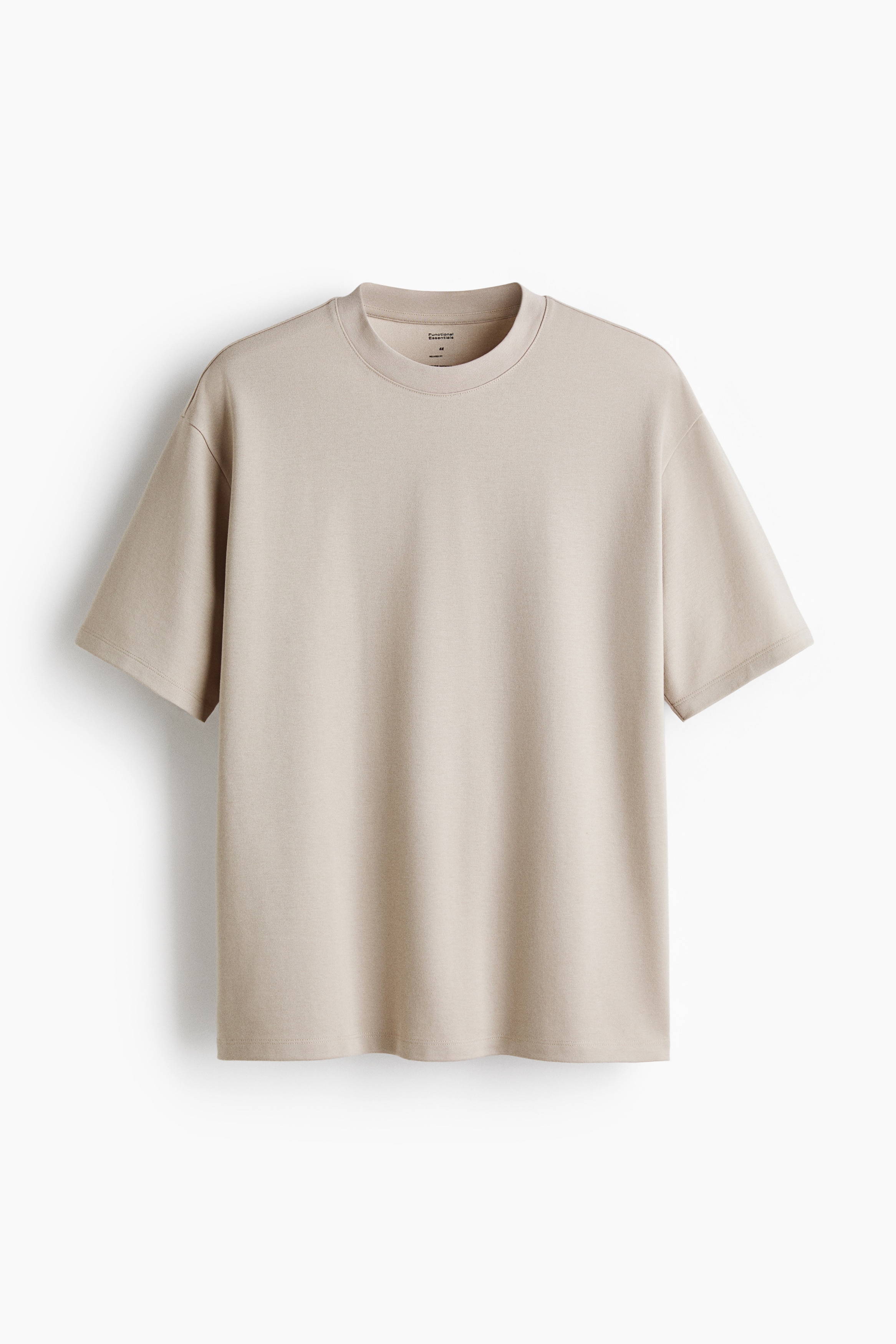 Cooling T-shirt Relaxed Fit - Beige/Gråmeleret/Mørk beige/Sort/Hvid/Mørkebrun