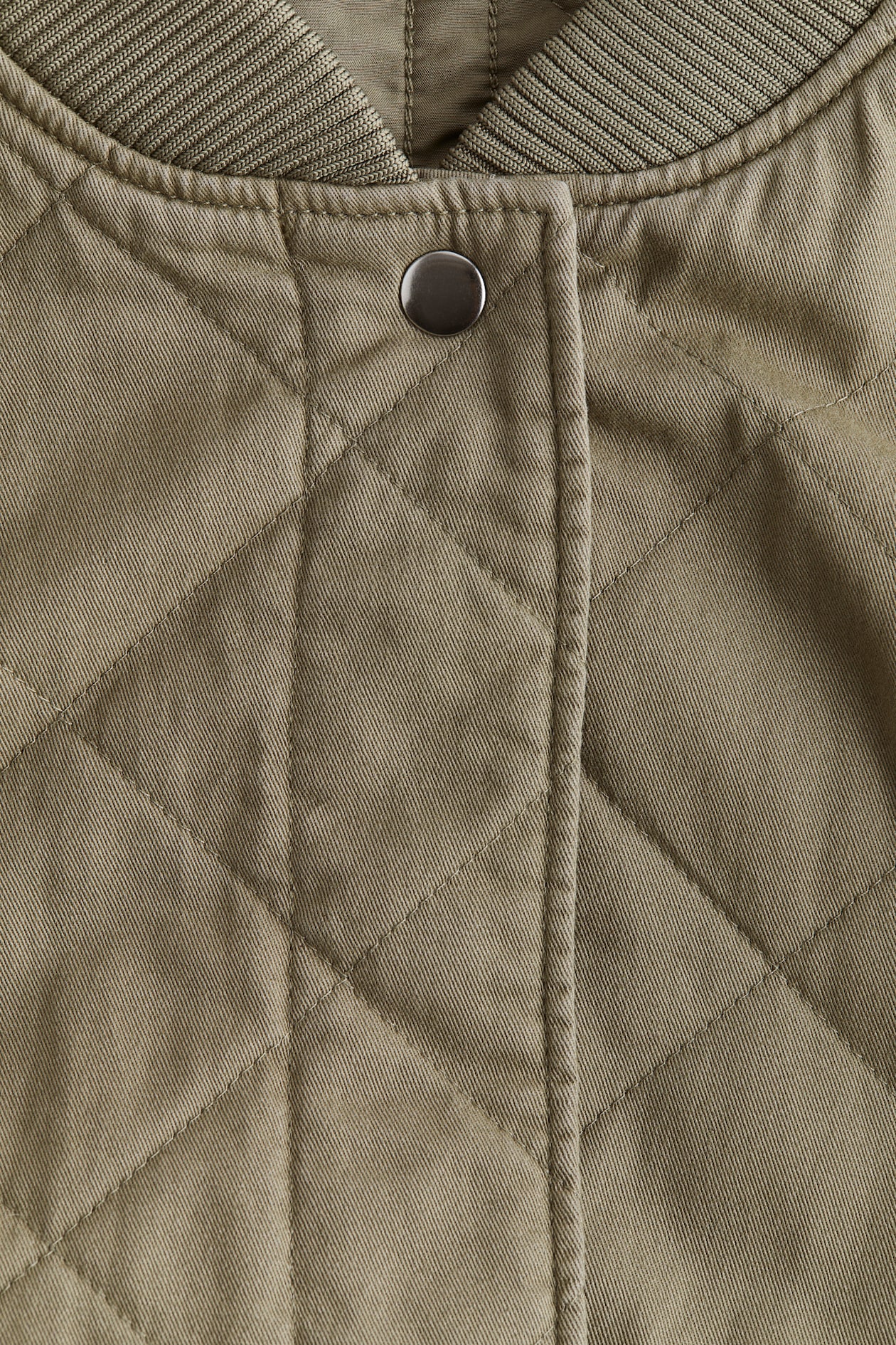 Quilted Bomber Jacket - image 3