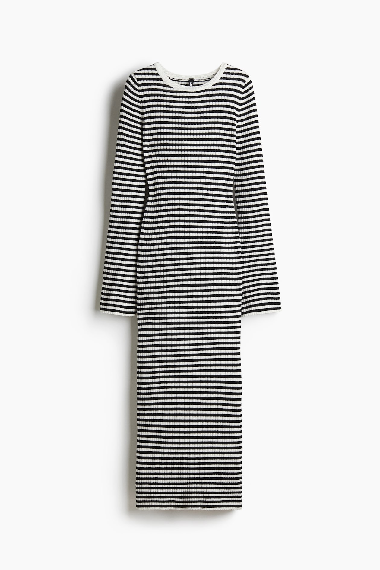Rib-Knit Bodycon Dress