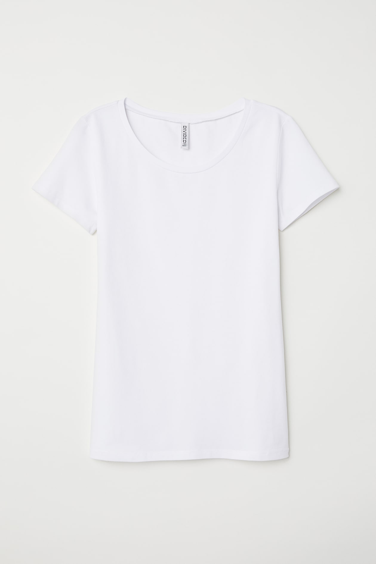 Cotton T-shirt - Short sleeve - White - Ladies | H&M US