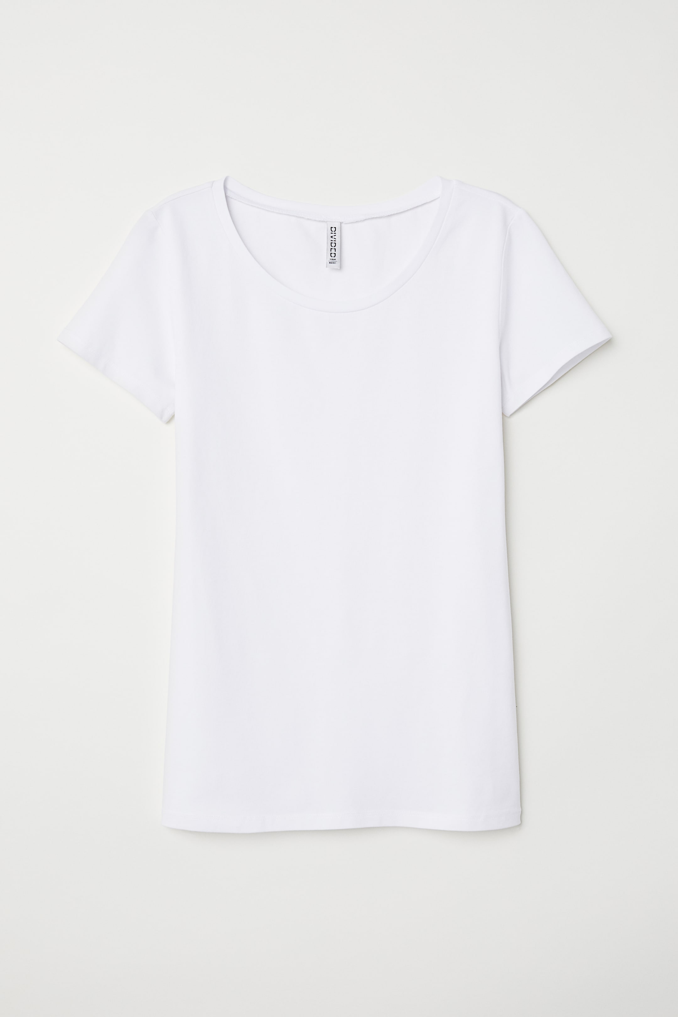 Cotton T-shirt - Short sleeve - White - Ladies | H&M GB