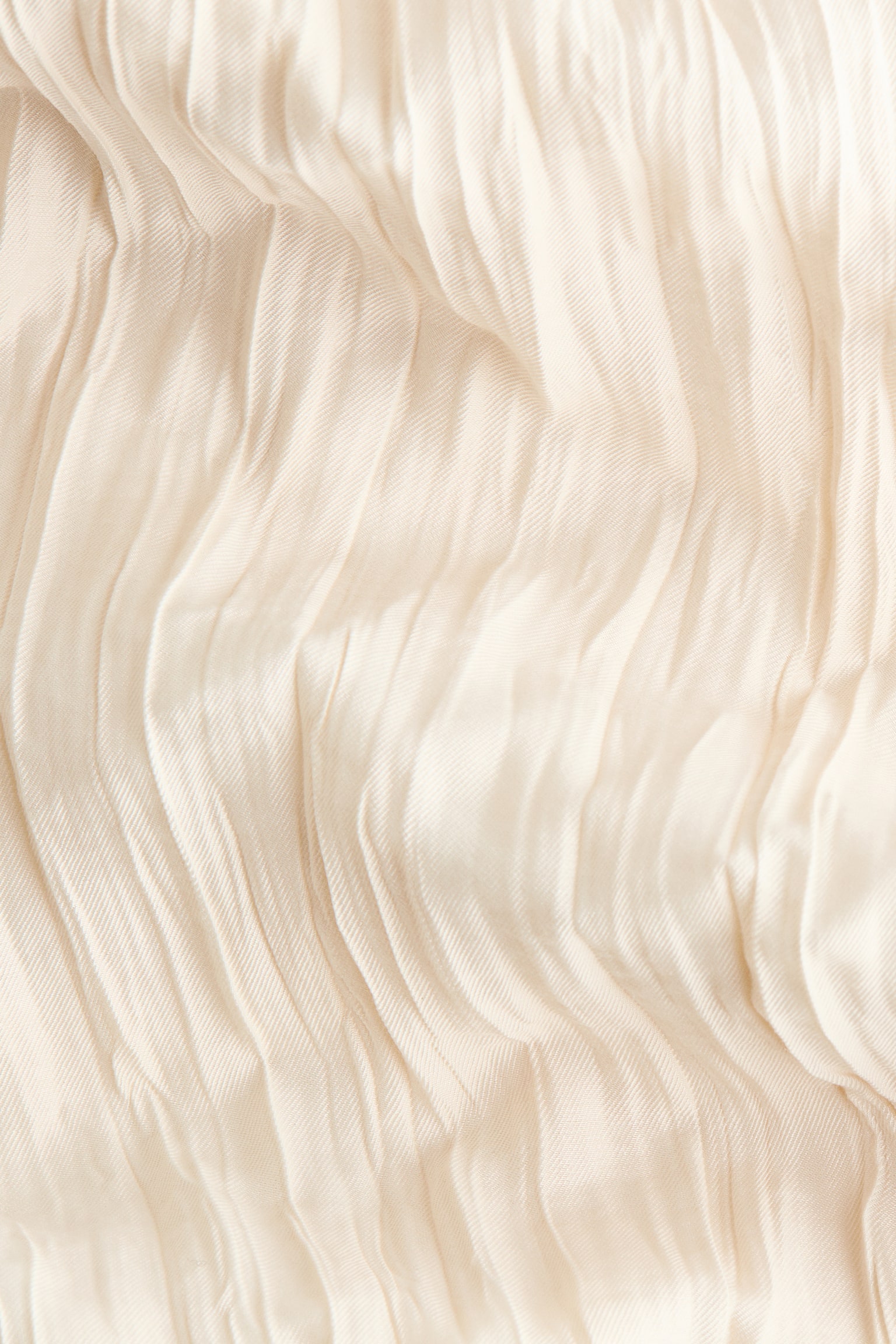 Crinkled trousers - Light beige - 5