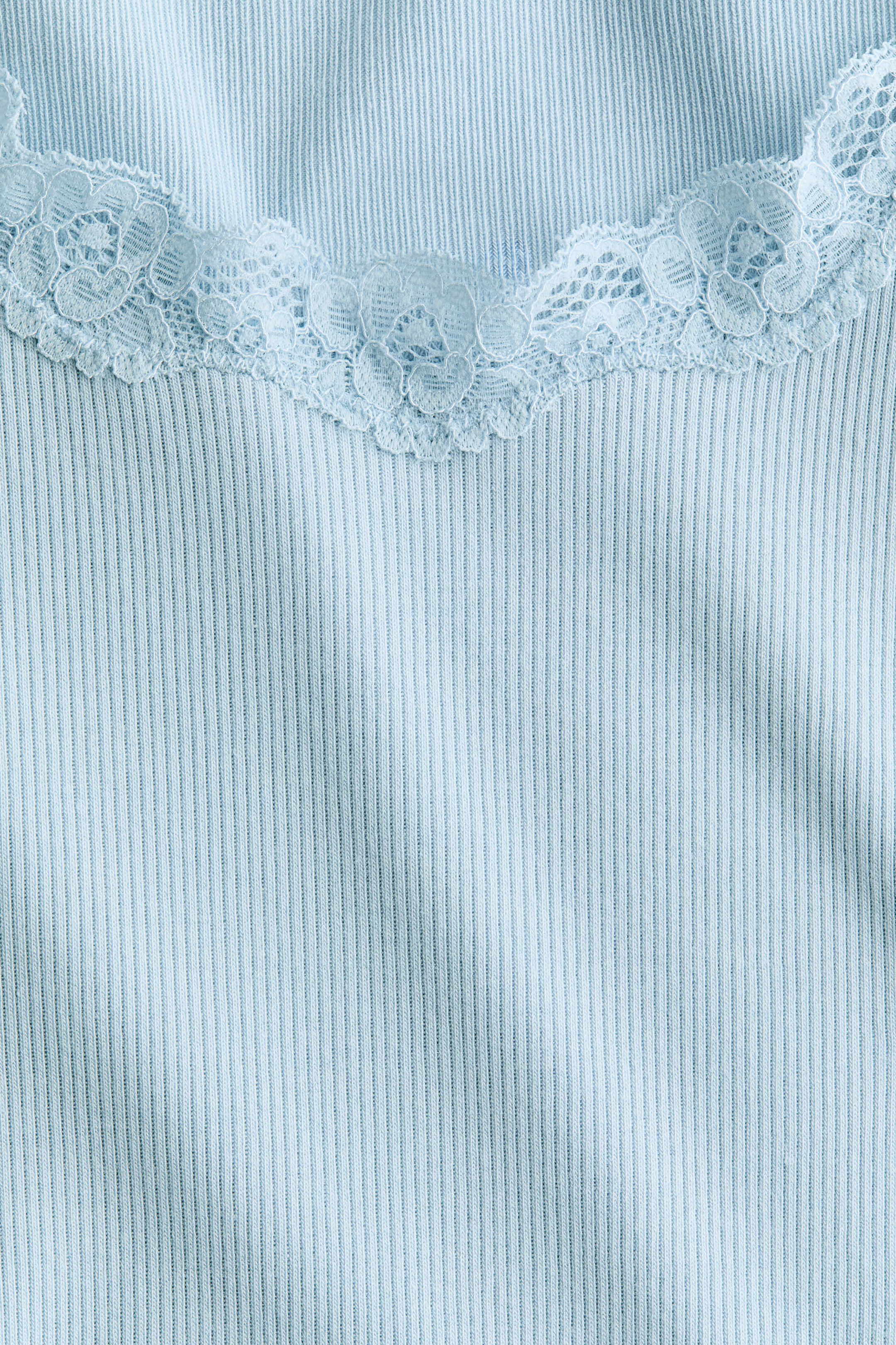 Lace-Trimmed Viscose-Blend Tank Top