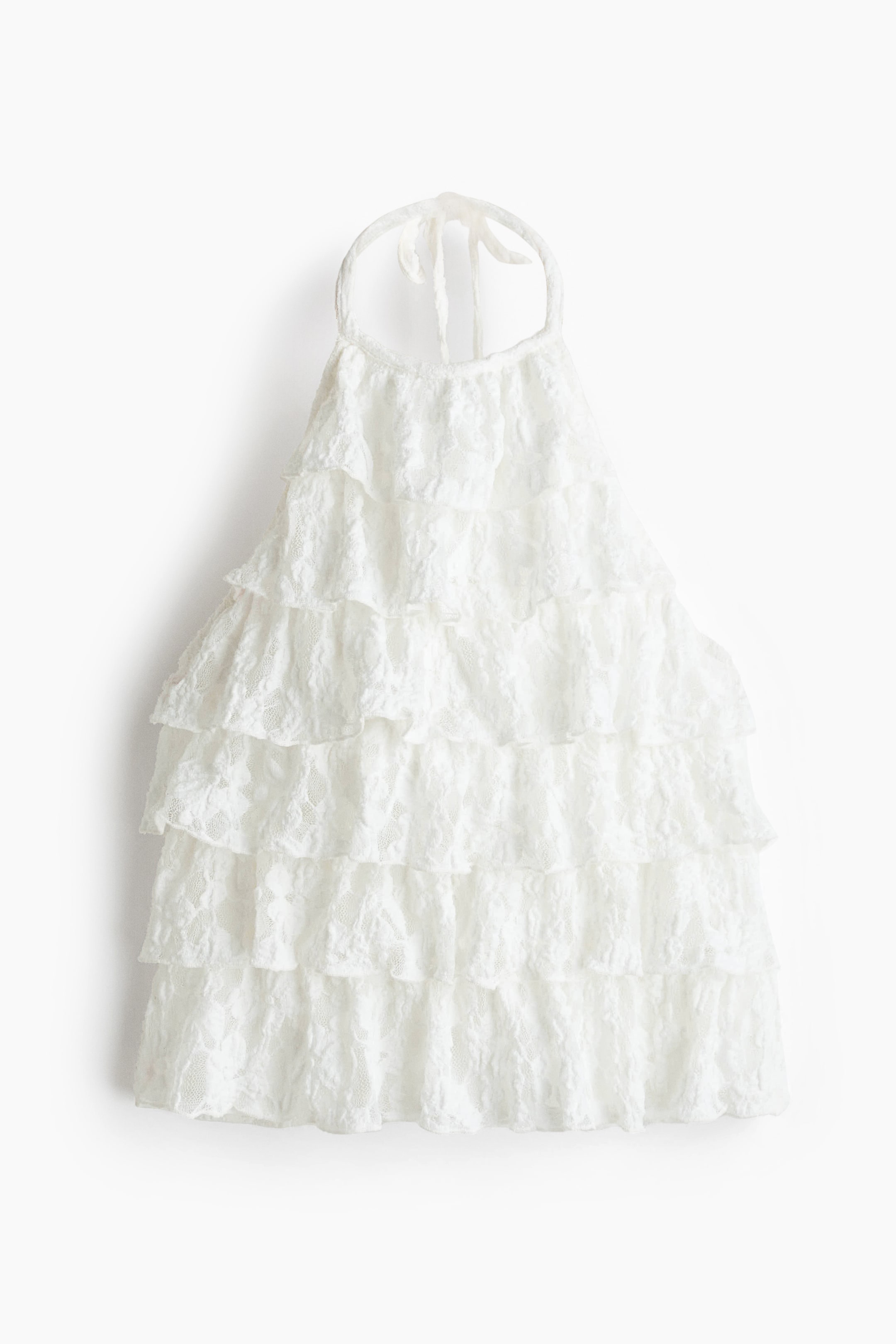 Tiered lace top