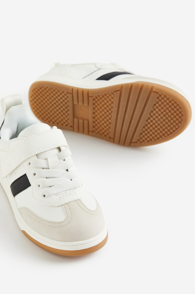 Sneakers - Hvid/Beige/Beige/Blokfarvet/Marineblå/Hvid - 4