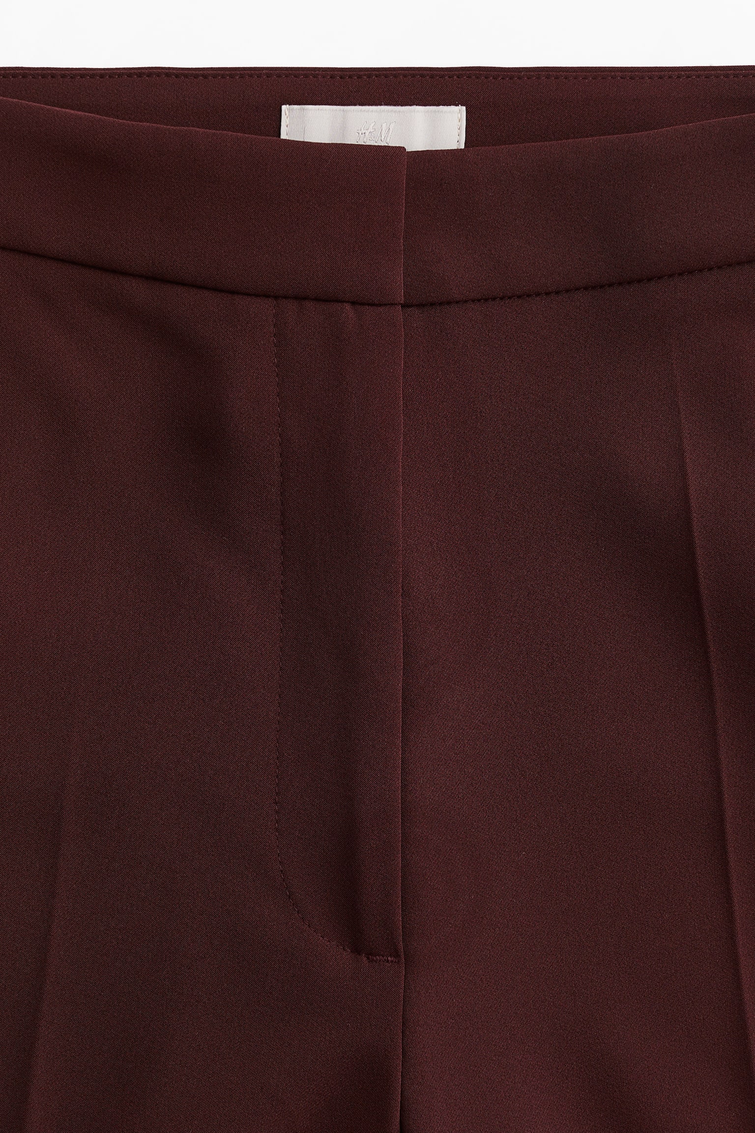 Wide trousers - Burgundy/White/Black/Navy blue/Navy blue/Beige/Beige - 3