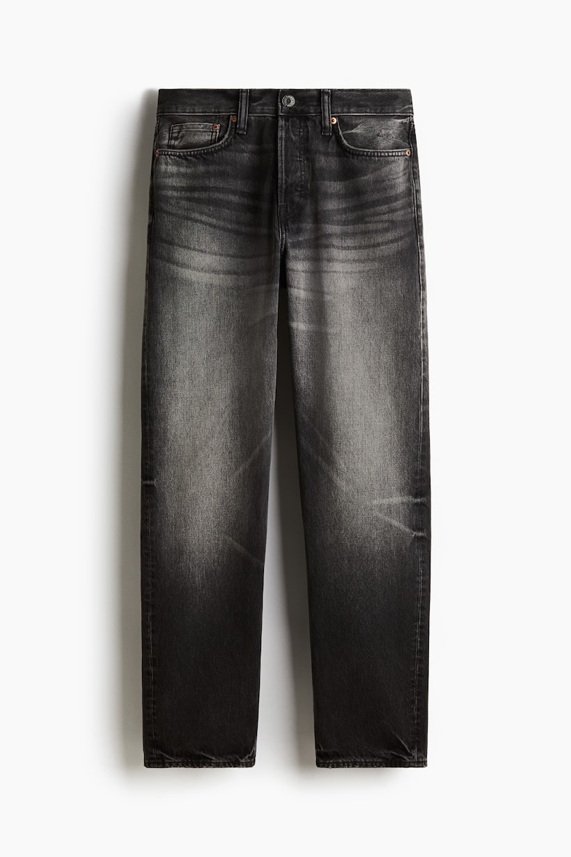 Men's Relaxed Jeans Relaxed Fit Straight Leg H&M AU