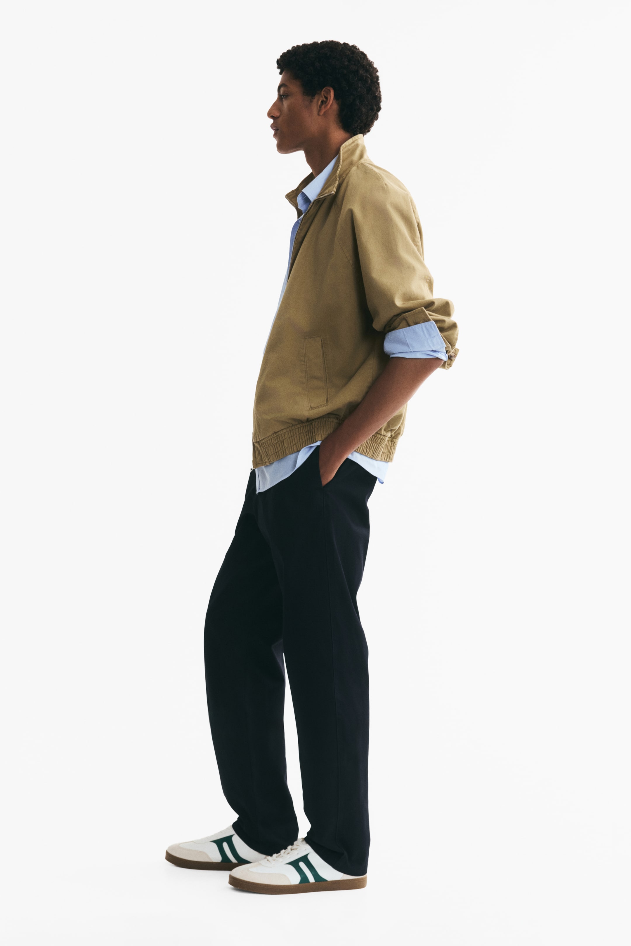 Relaxed-Fit Cotton Twill Chinos