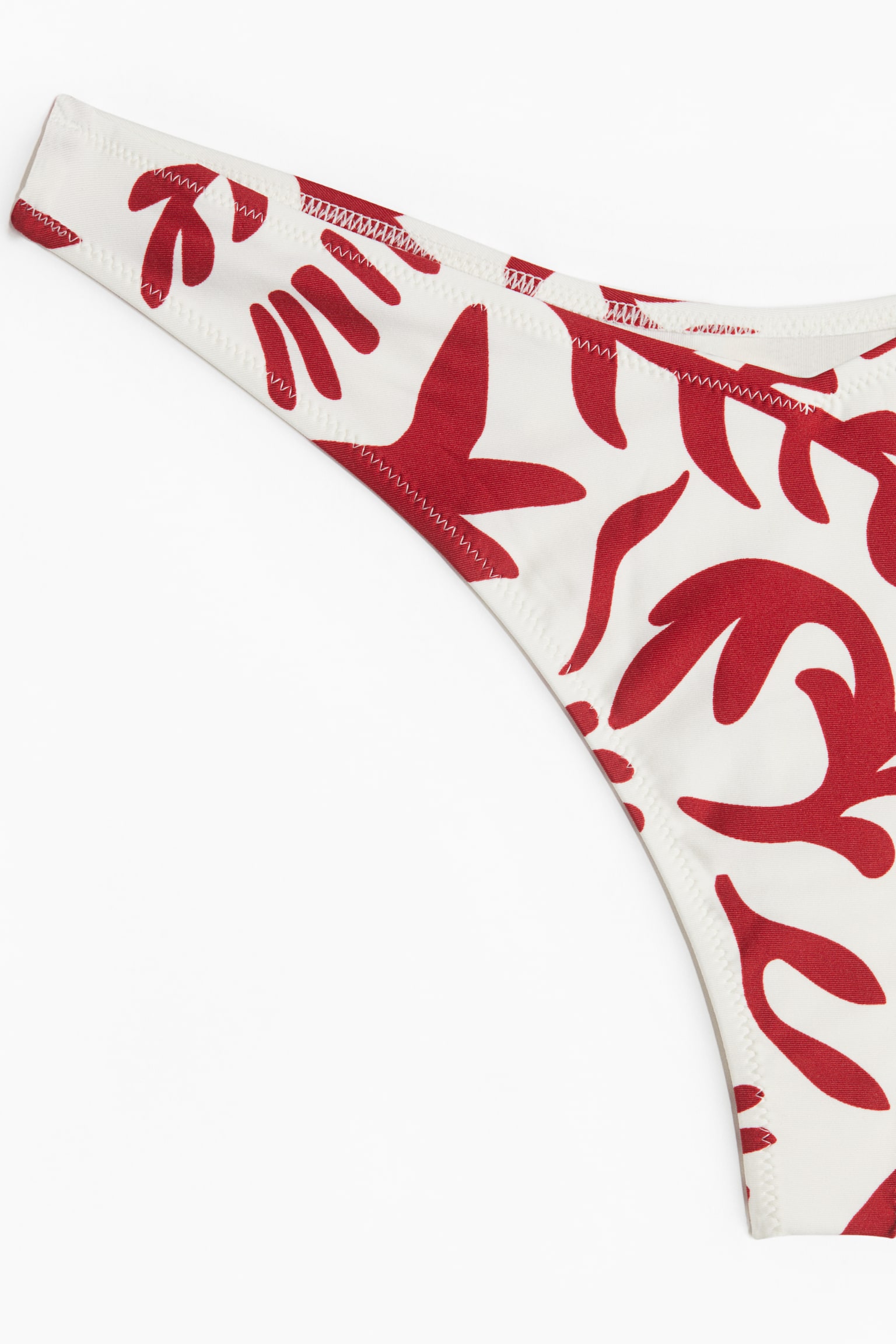 G-string Bikini Bottoms - White/Dark red pattern/Black/Dark brown/Light beige/Leopard print/Green/Red - 5