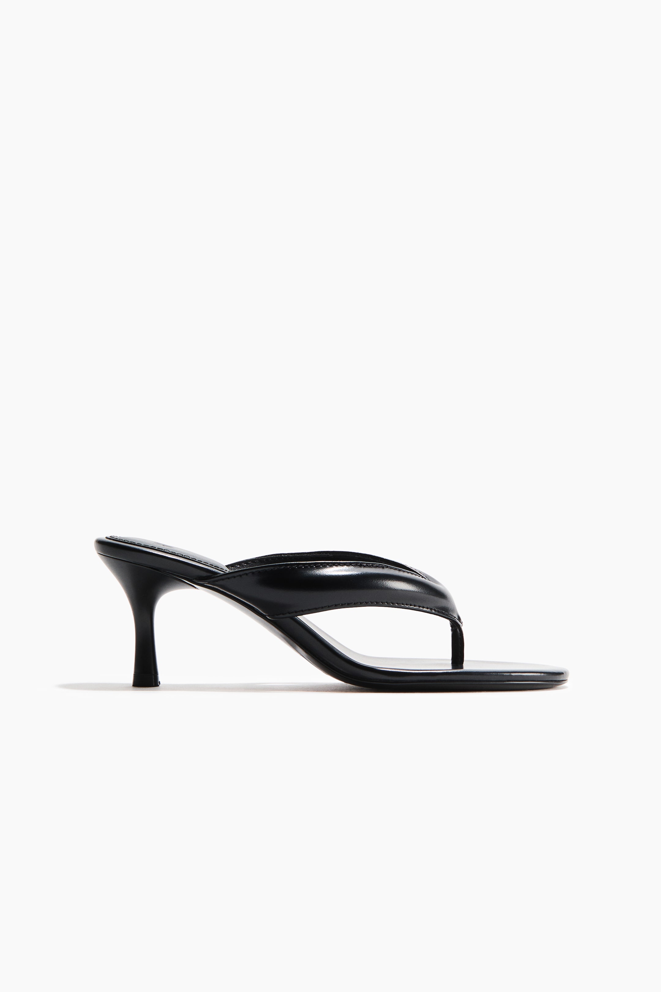 View larger image: Heeled Sandals - Black - Ladies | H&M US 1