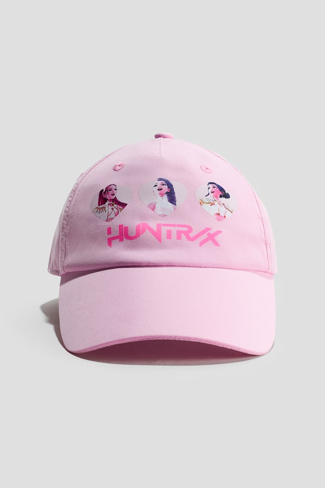 Casquette en coton - Rose clair/KPop Demon Hunters/Violet clair/Lilo et Stitch/Rose/Hello Kitty/Rose/CapyFun/Blanc/Hello Kitty - 1