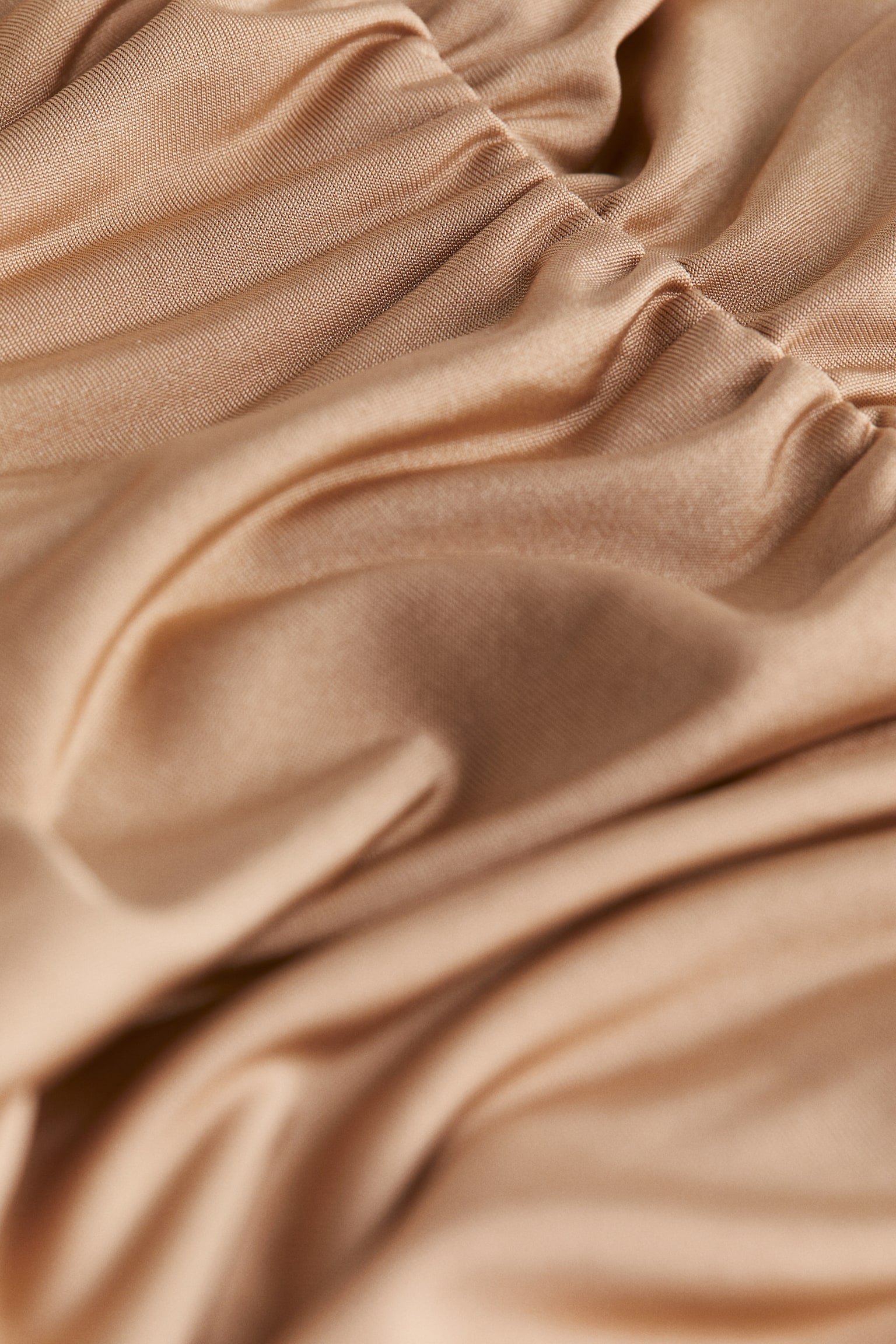 Twisted-detail top - Beige - 2