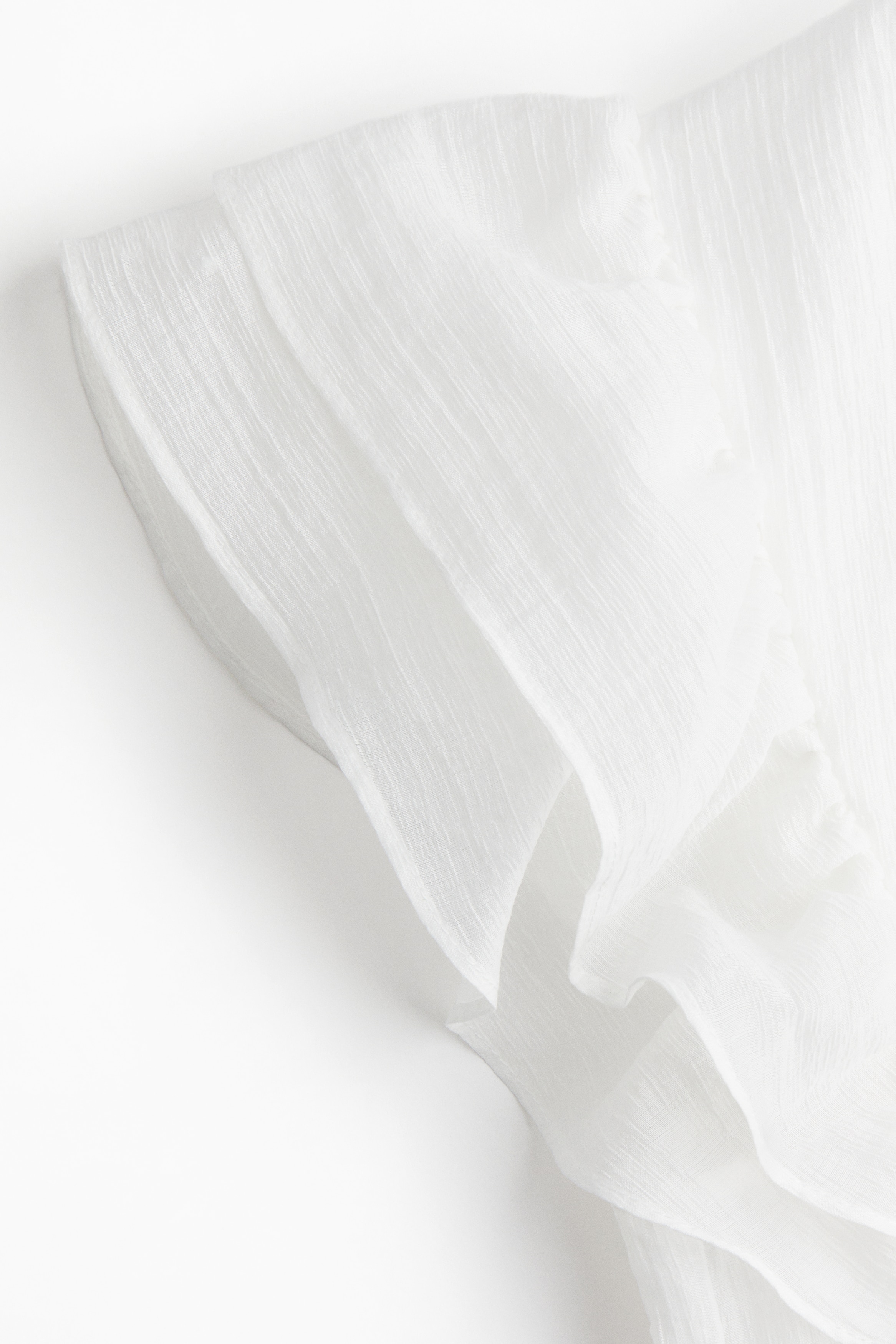 Frill-trimmed dress