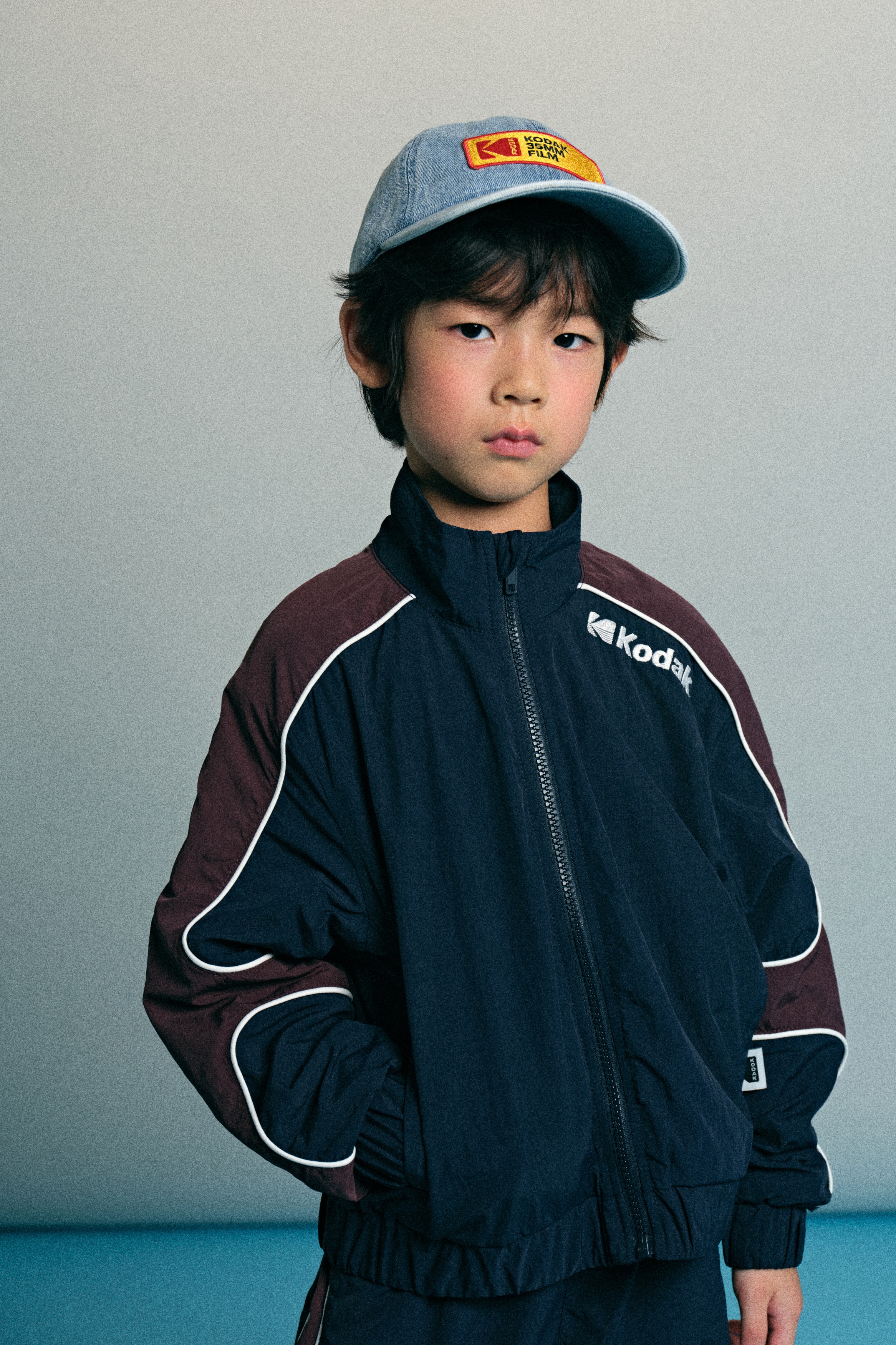 デザイントラックジャケット - ネイビーブルー／Kodak - Kids | H&M JP