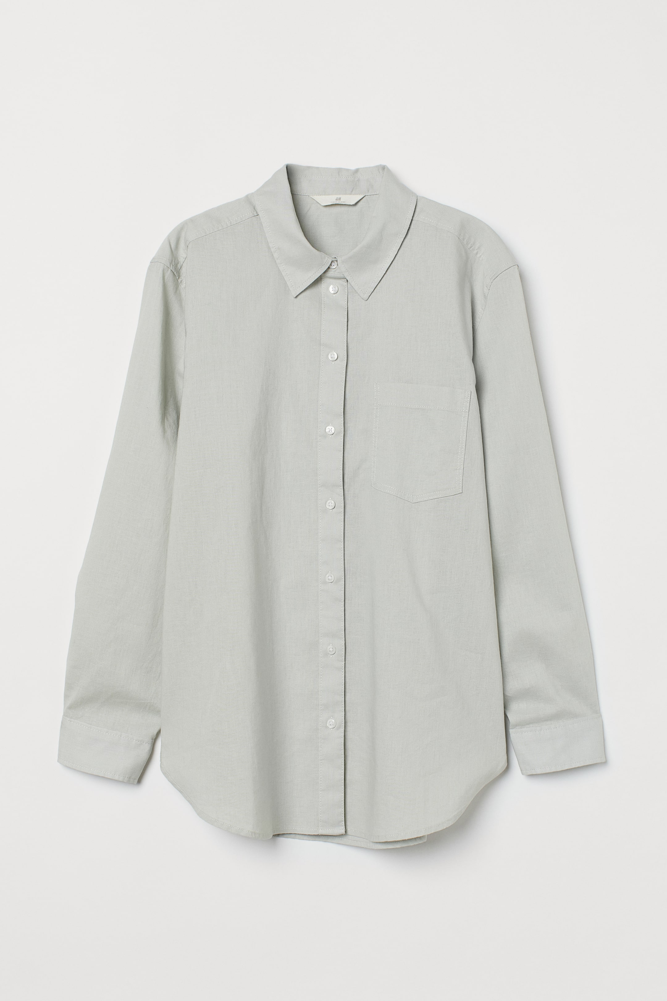 Linen-blend Shirt