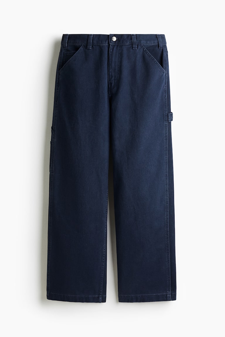 H&M Oversized Fit Printed T-shirt — Relaxed Fit Worker trousers