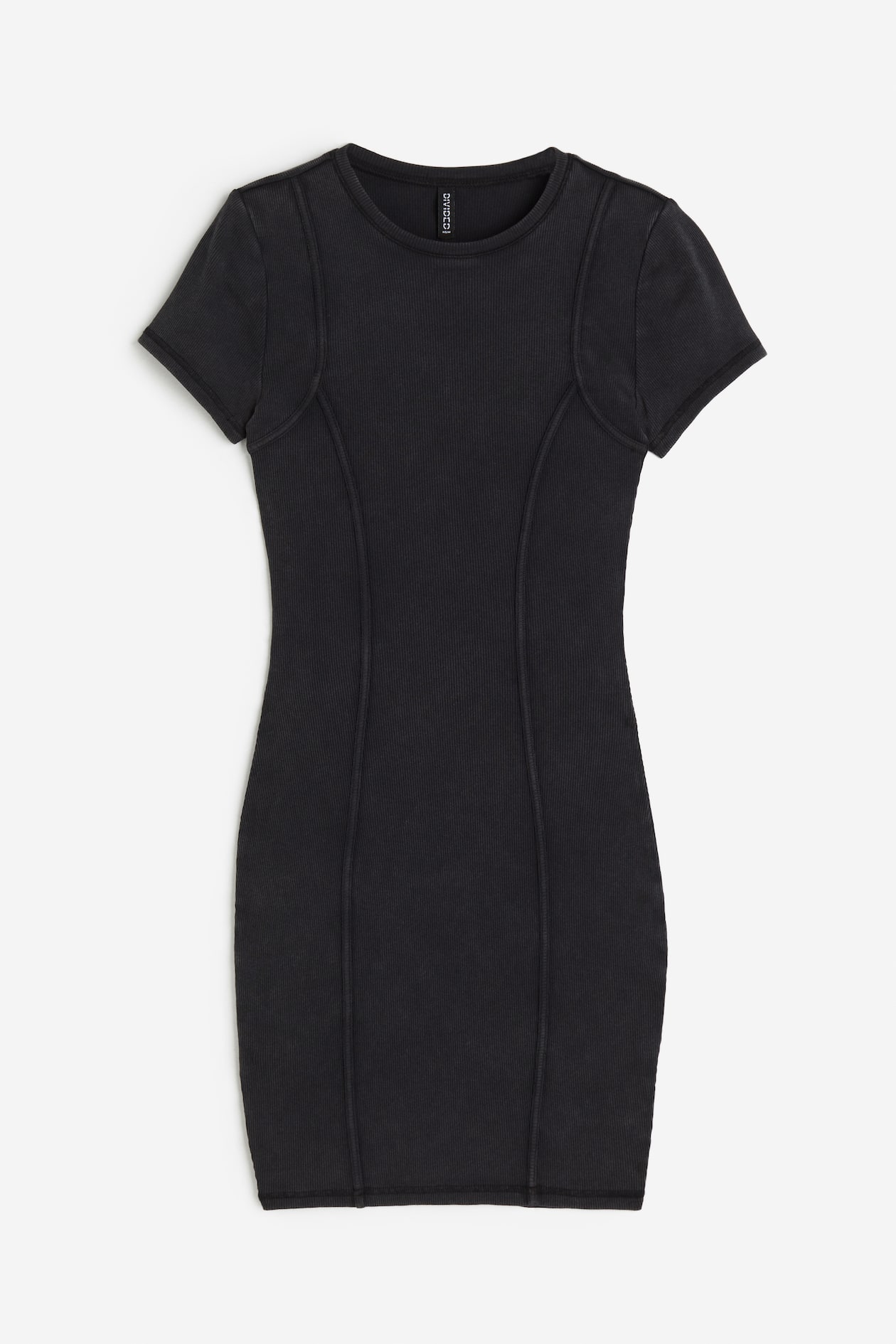 Robe moulante - Noir - FEMME | H&M FR