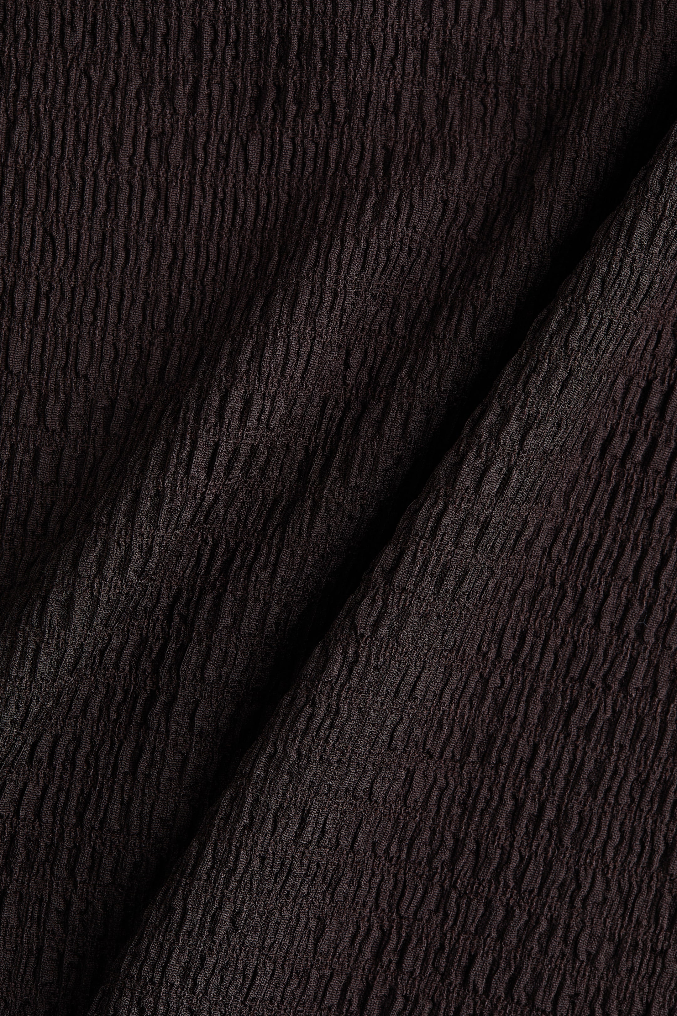 View larger image: Smocked Skirt - Dark brown - Ladies | H&M US 2