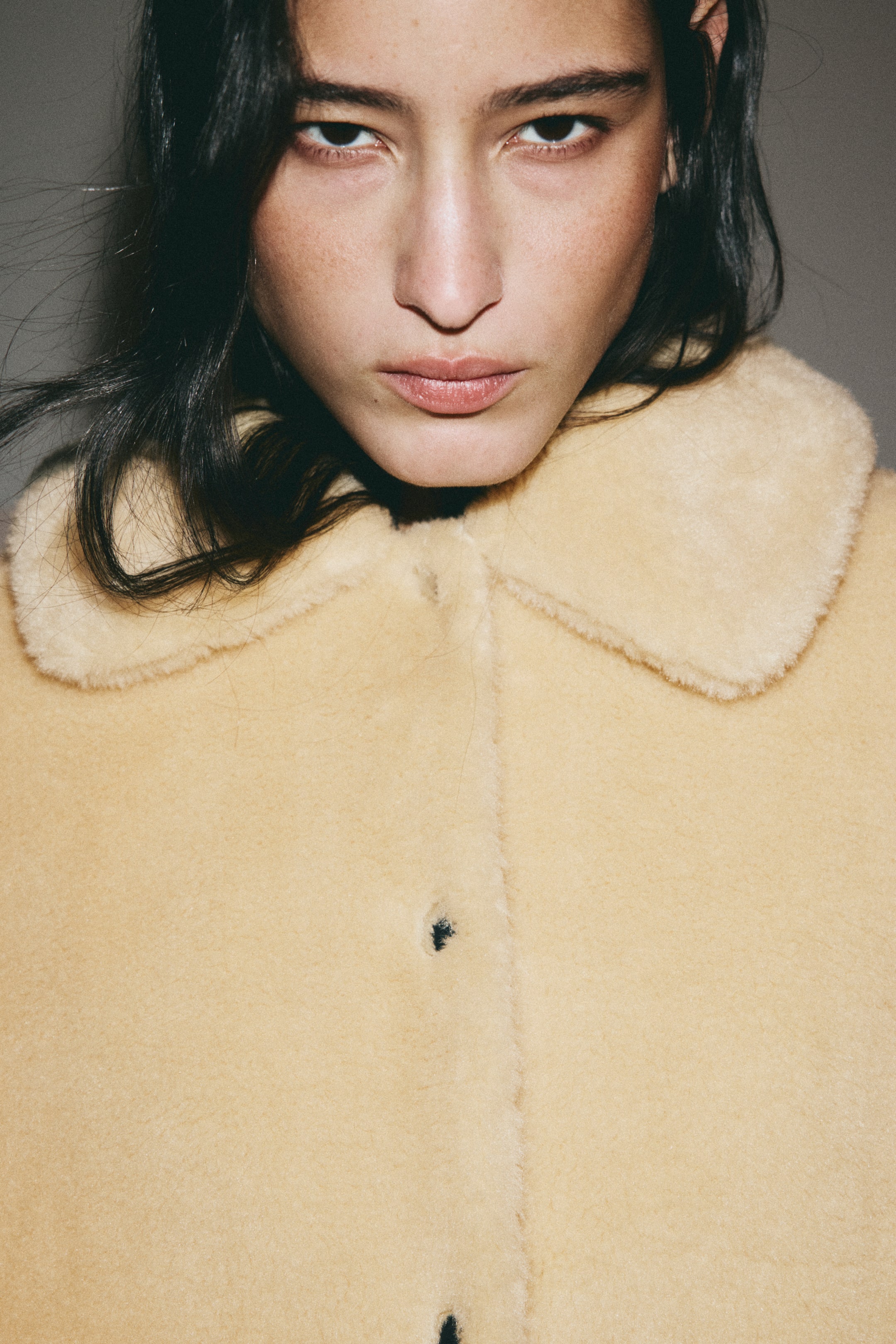 View larger image: Pile jacket - Beige - Ladies | H&M IN 3