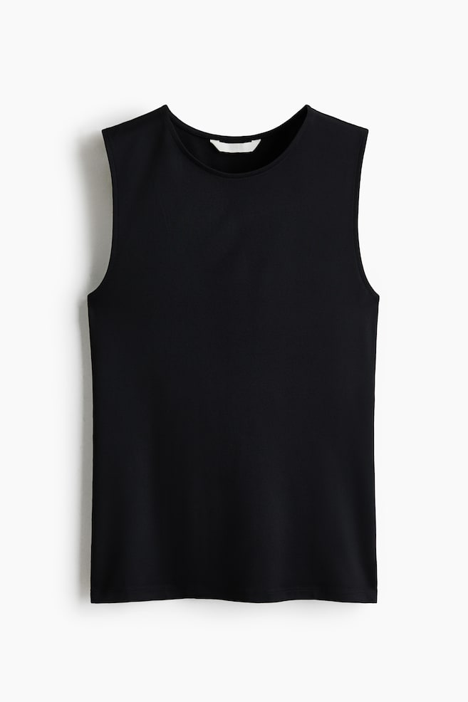 Top sin mangas - Negro/Blanco/Azul marino/Morado tenue - 1