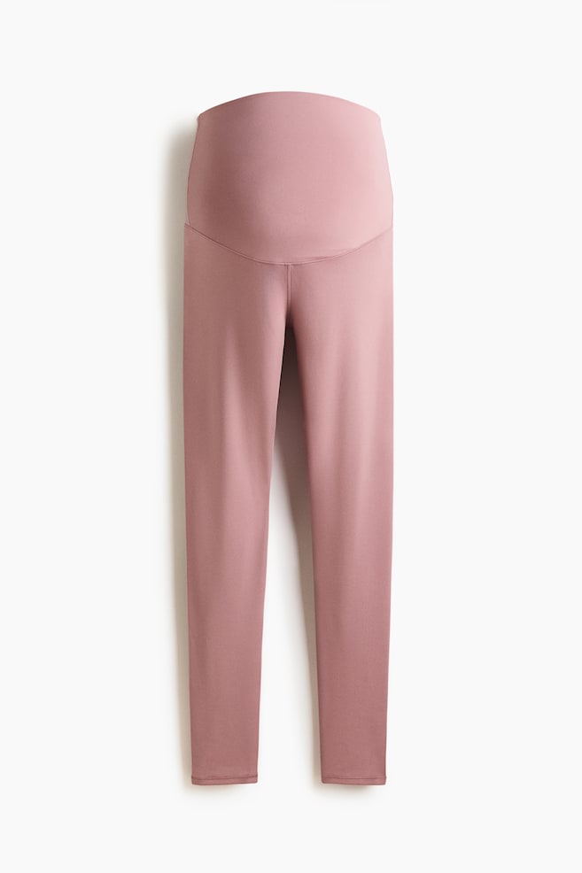 MAMA Before & After Sports leggings - Antique rose - 1
