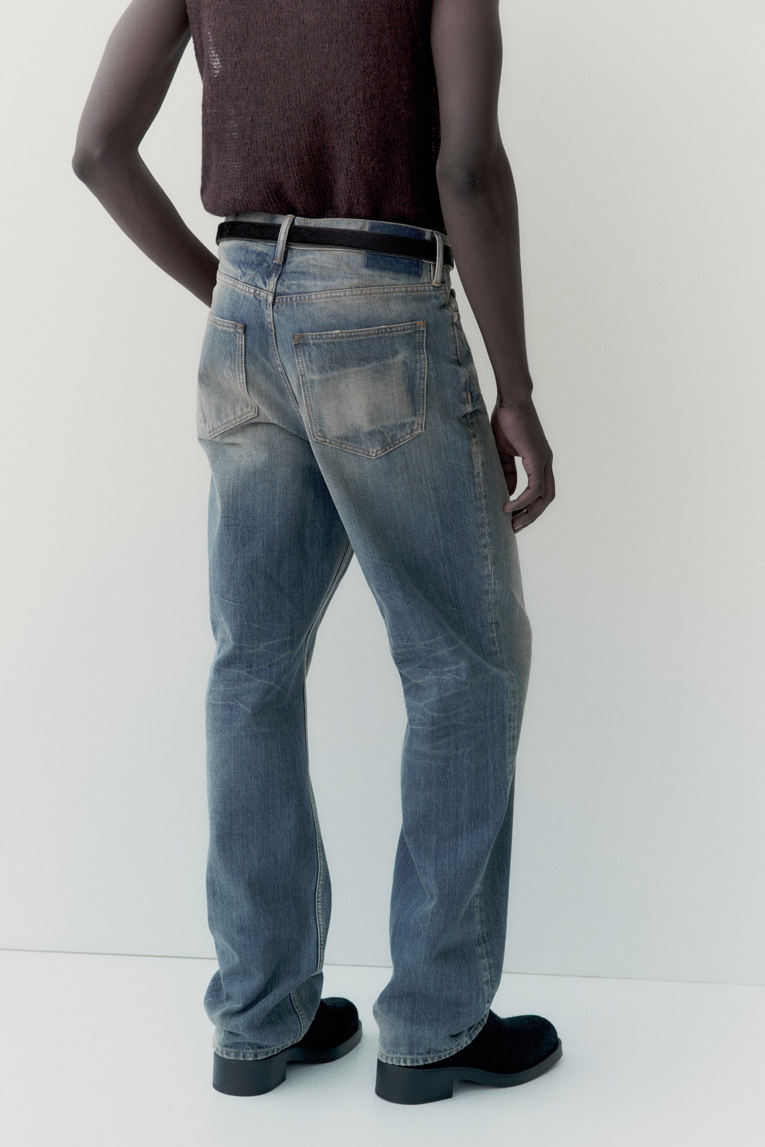 Straight Regular Jeans - Denim blue - 3