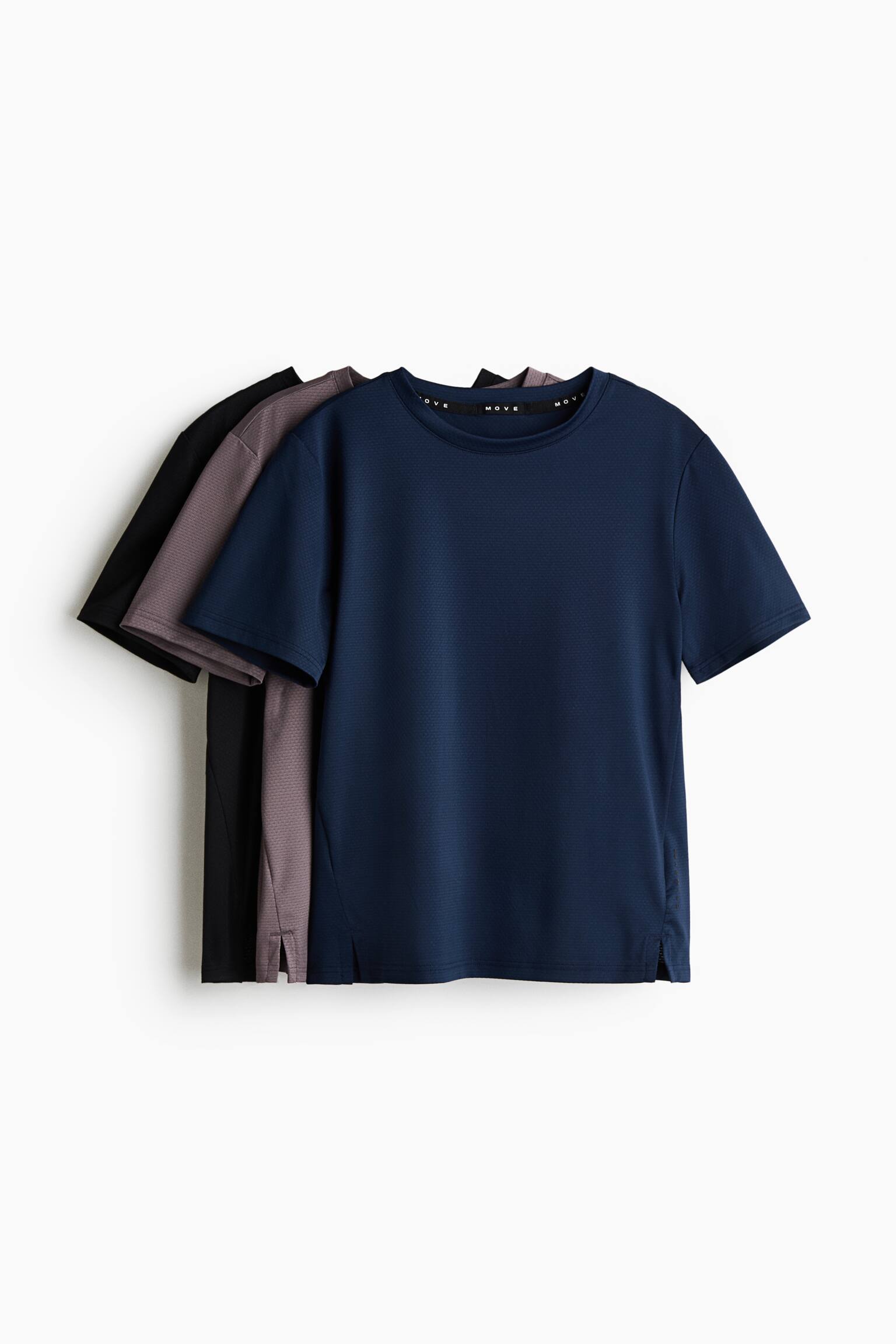 3-pack sports T-shirts with DryMove™ - 1