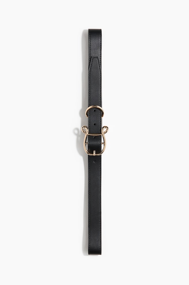 Ceinture - Noir/Marron foncé - 1