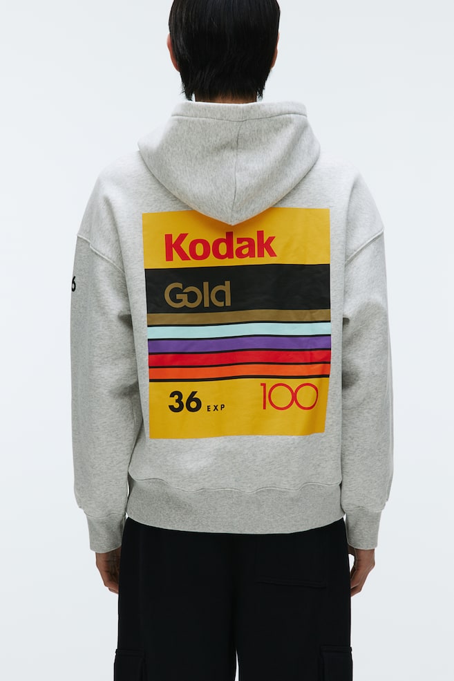 Oversized Fit Printed hoodie - Light grey marl/Kodak/Light purple/Felix the Cat/White/Surreal To Real/Black/Gorillaz/dc - 5
