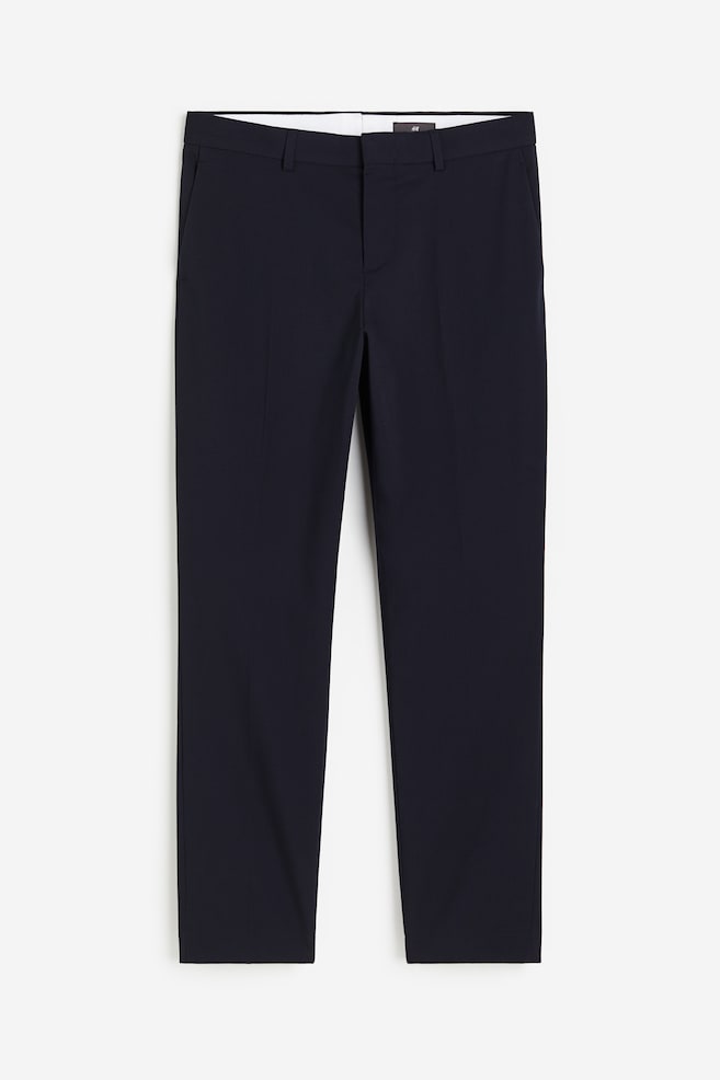 Spodnie garniturowe Slim Fit - Granatowy/Czarny/Ciemnoniebieski/Burgundowy/dc - 2