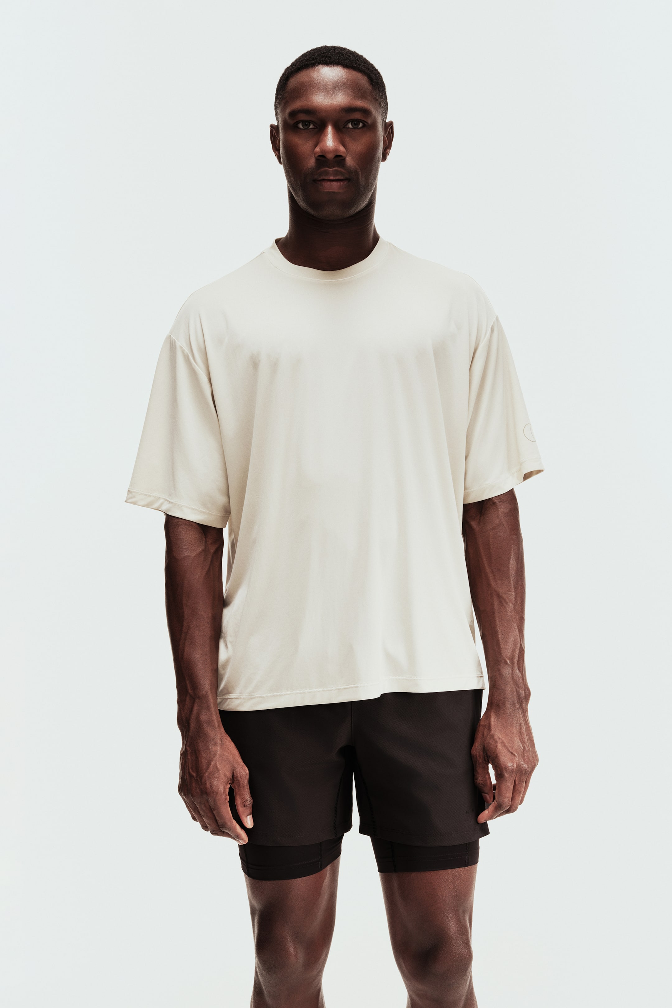 Loose-Fit Boxy Sports T-Shirt with DryMove™
