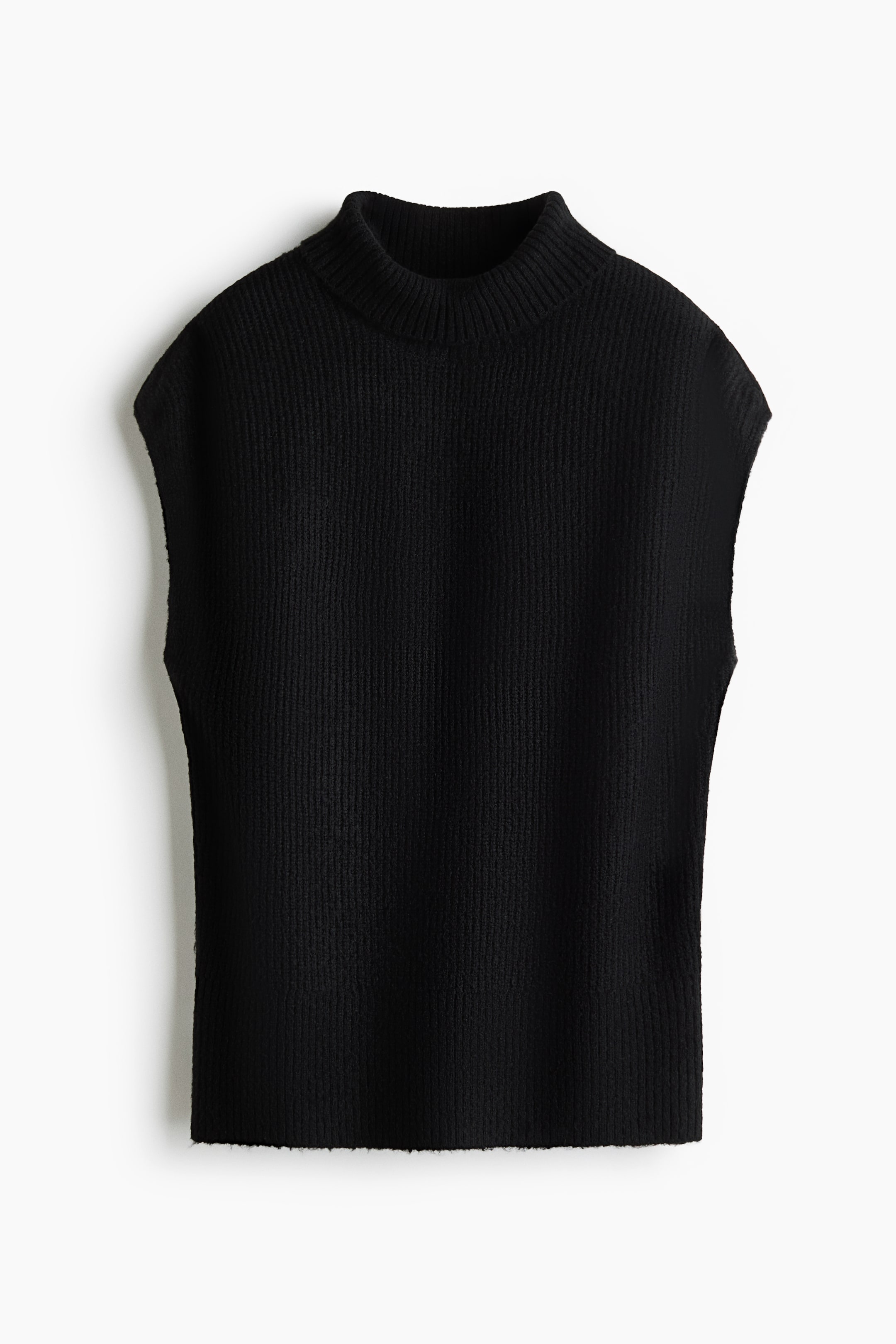 View larger image: Roll-neck rib-knit jumper - Black - Ladies | H&M 1