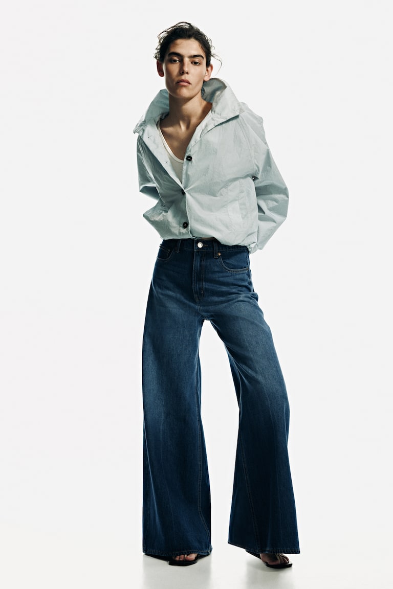 Super Wide High Waist Jeans