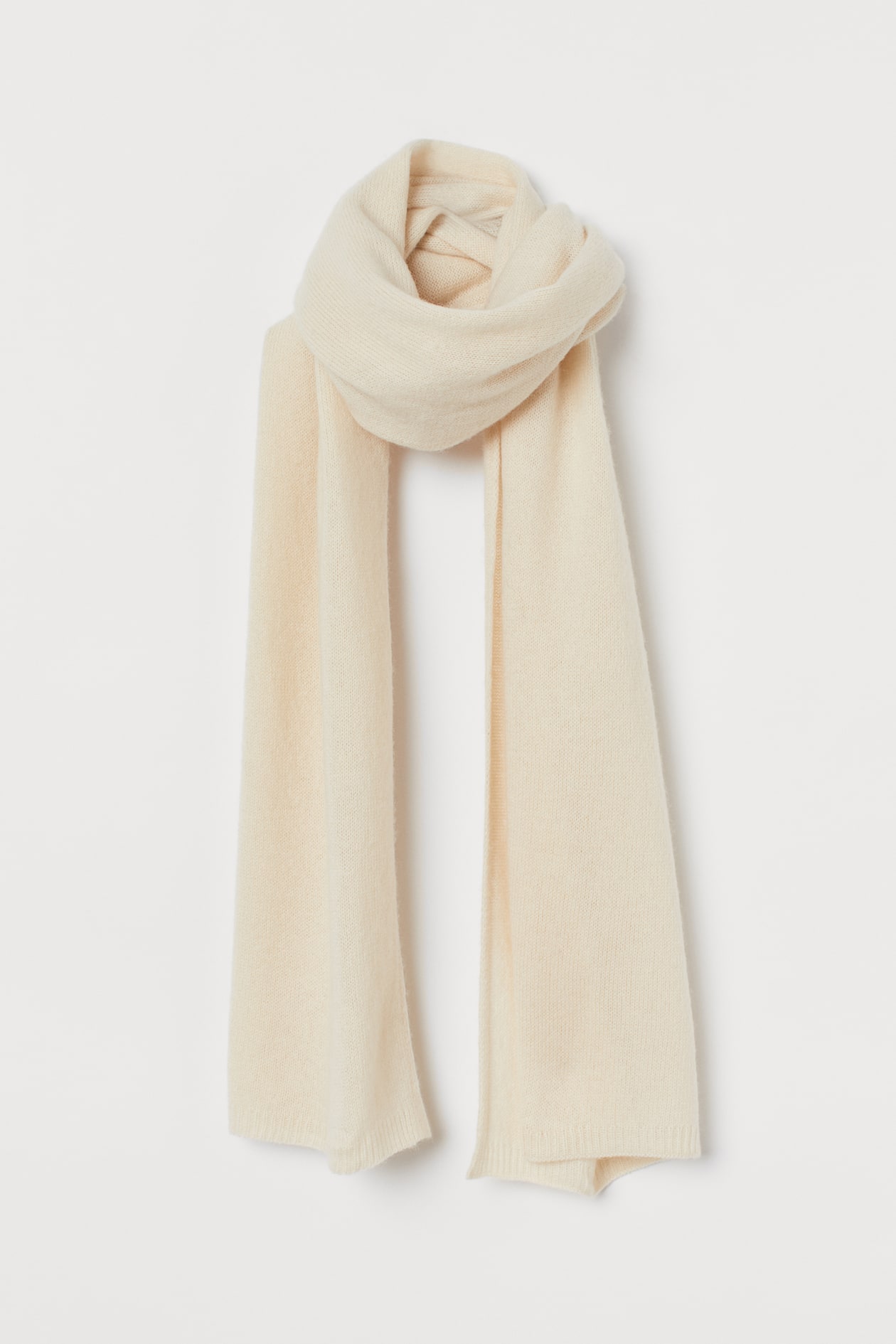 Wool Scarf - Cream - Ladies | H&M US