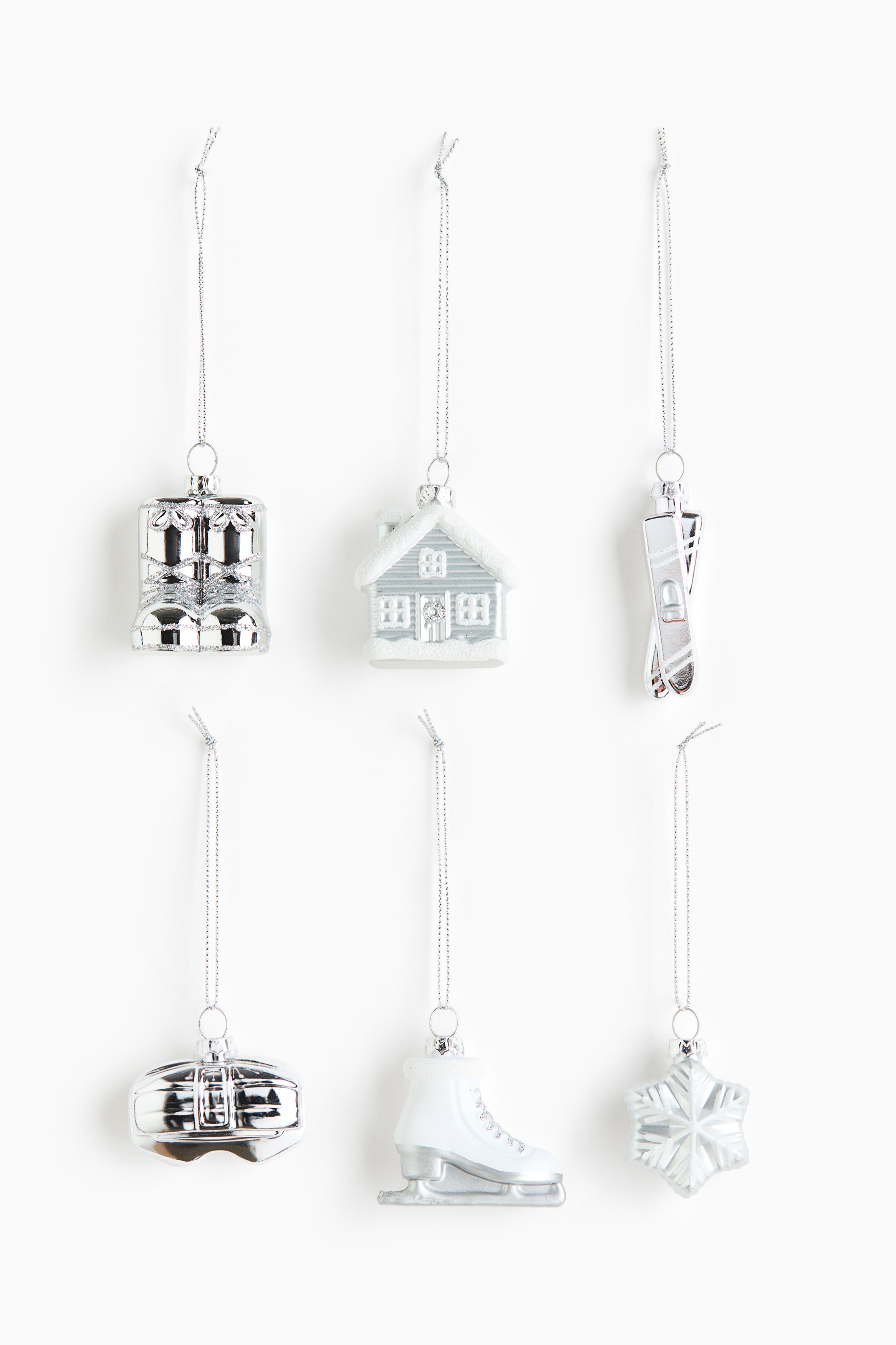 6-pack Christmas decorationsModel