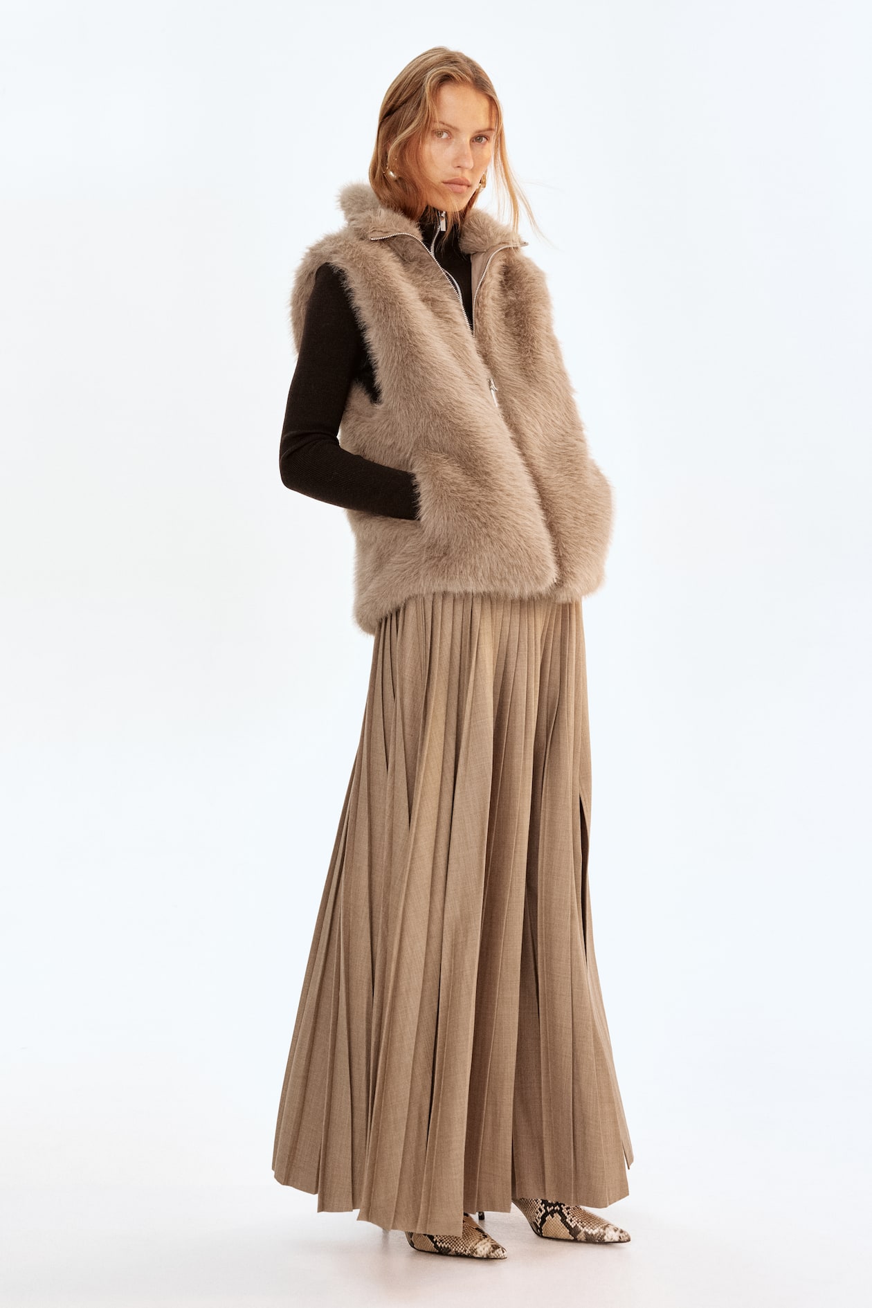 Kamizelka - Beżowy - ONA | H&M PL